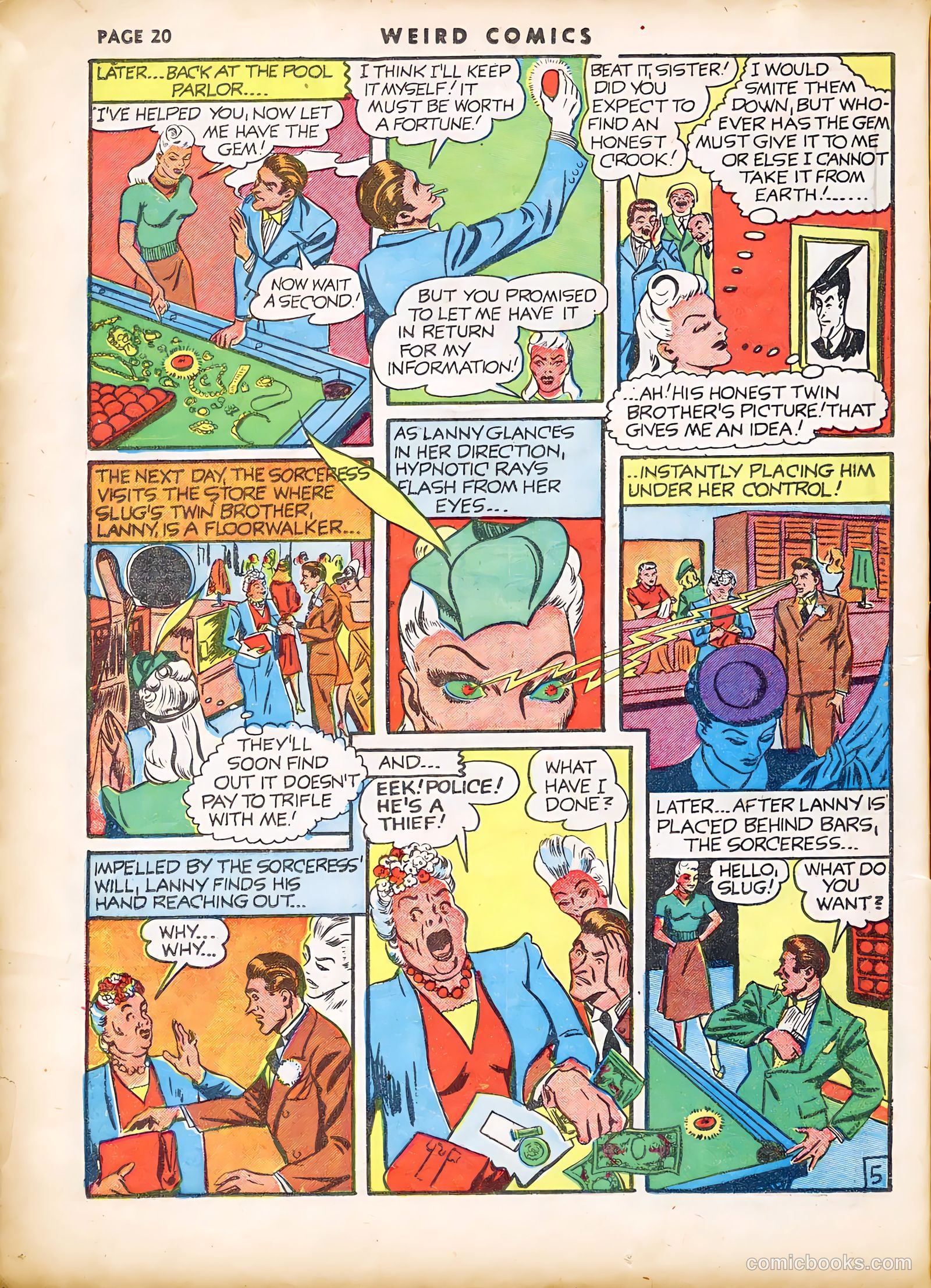 Weird Comics #19 — page 22 of 67