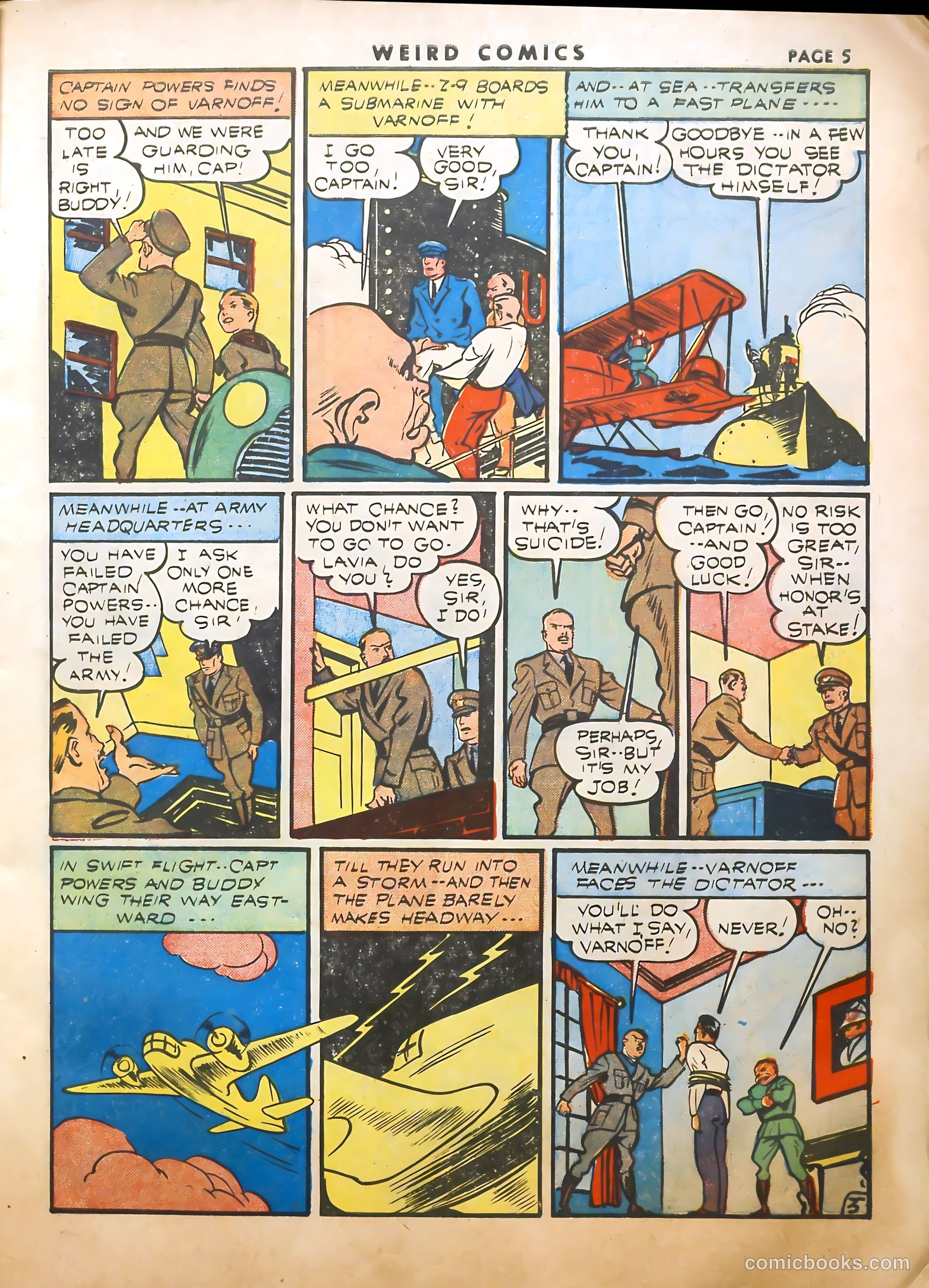 Weird Comics #20 — page 7 of 67