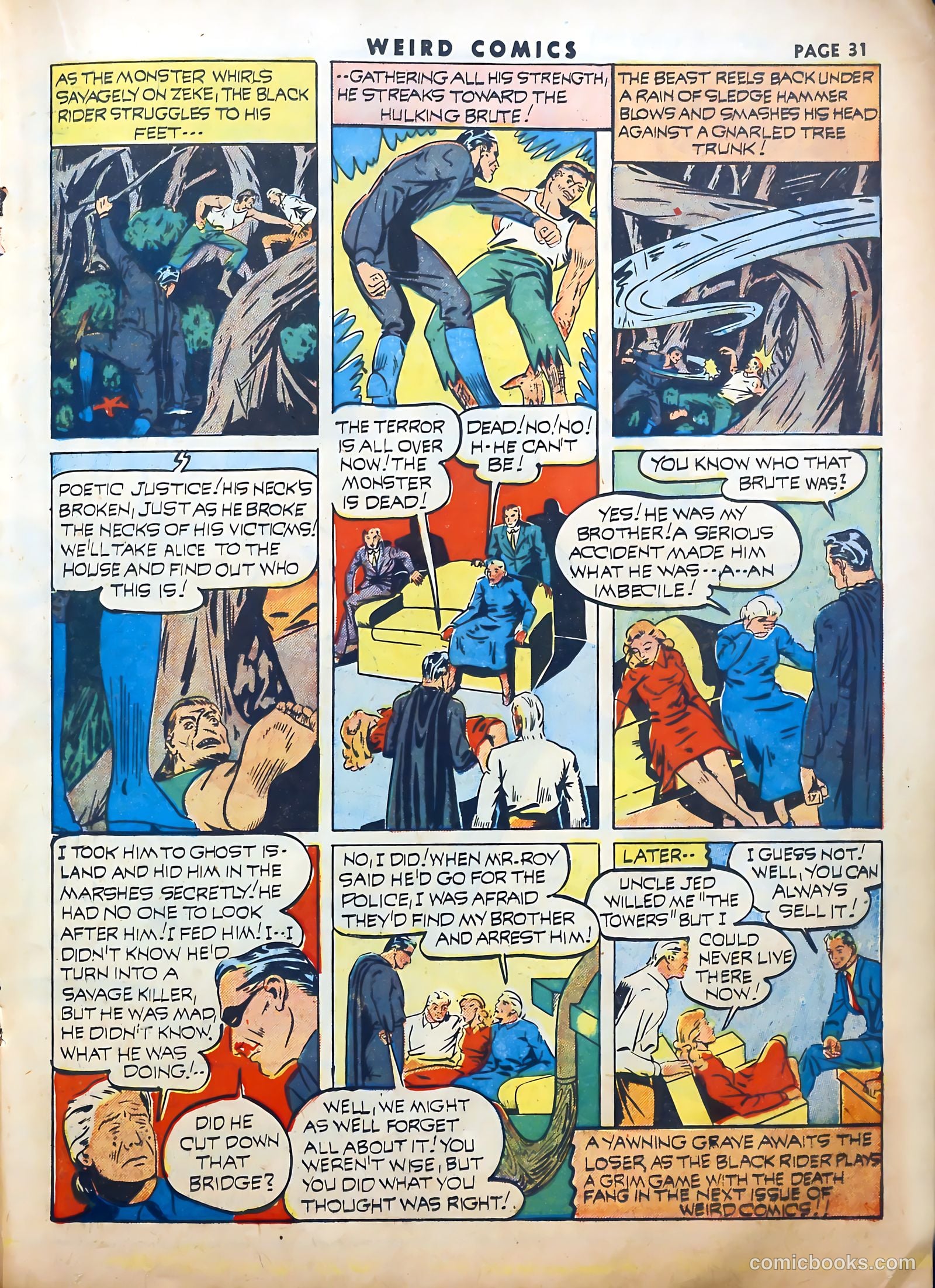 Weird Comics #20 — page 33 of 67