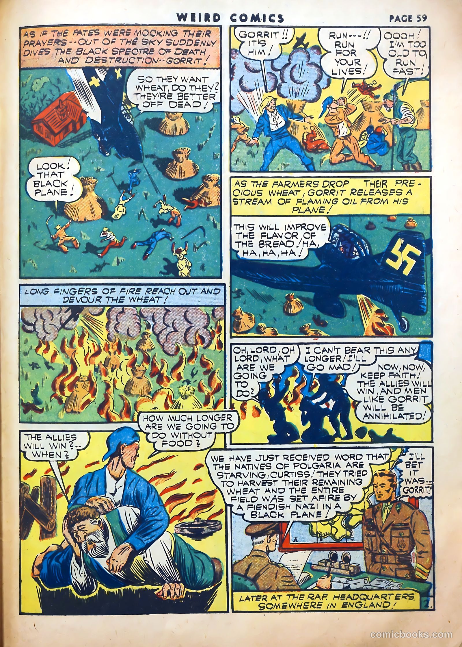 Weird Comics #20 — page 60 of 67
