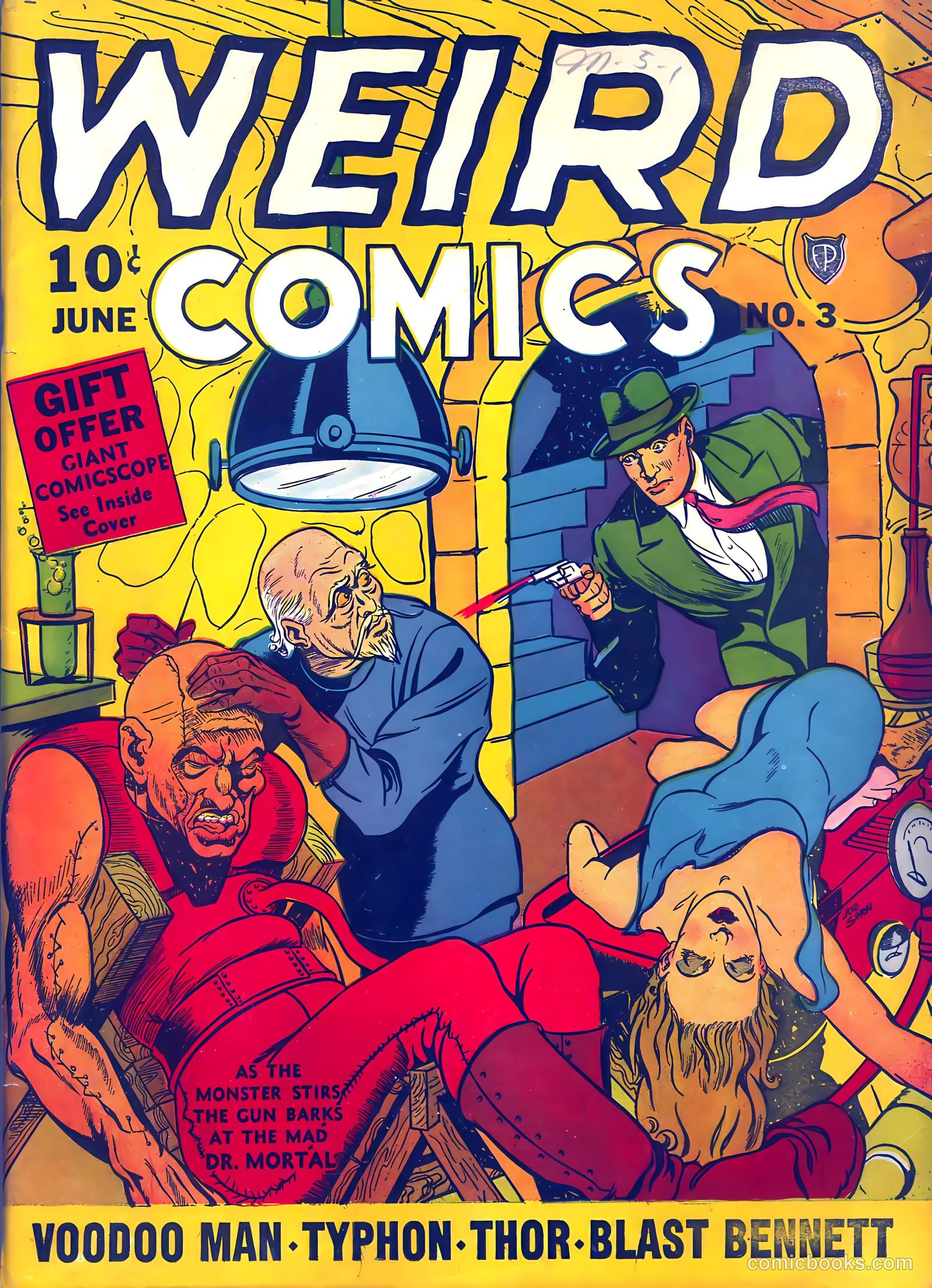 Weird Comics #3 — page 1 of 68