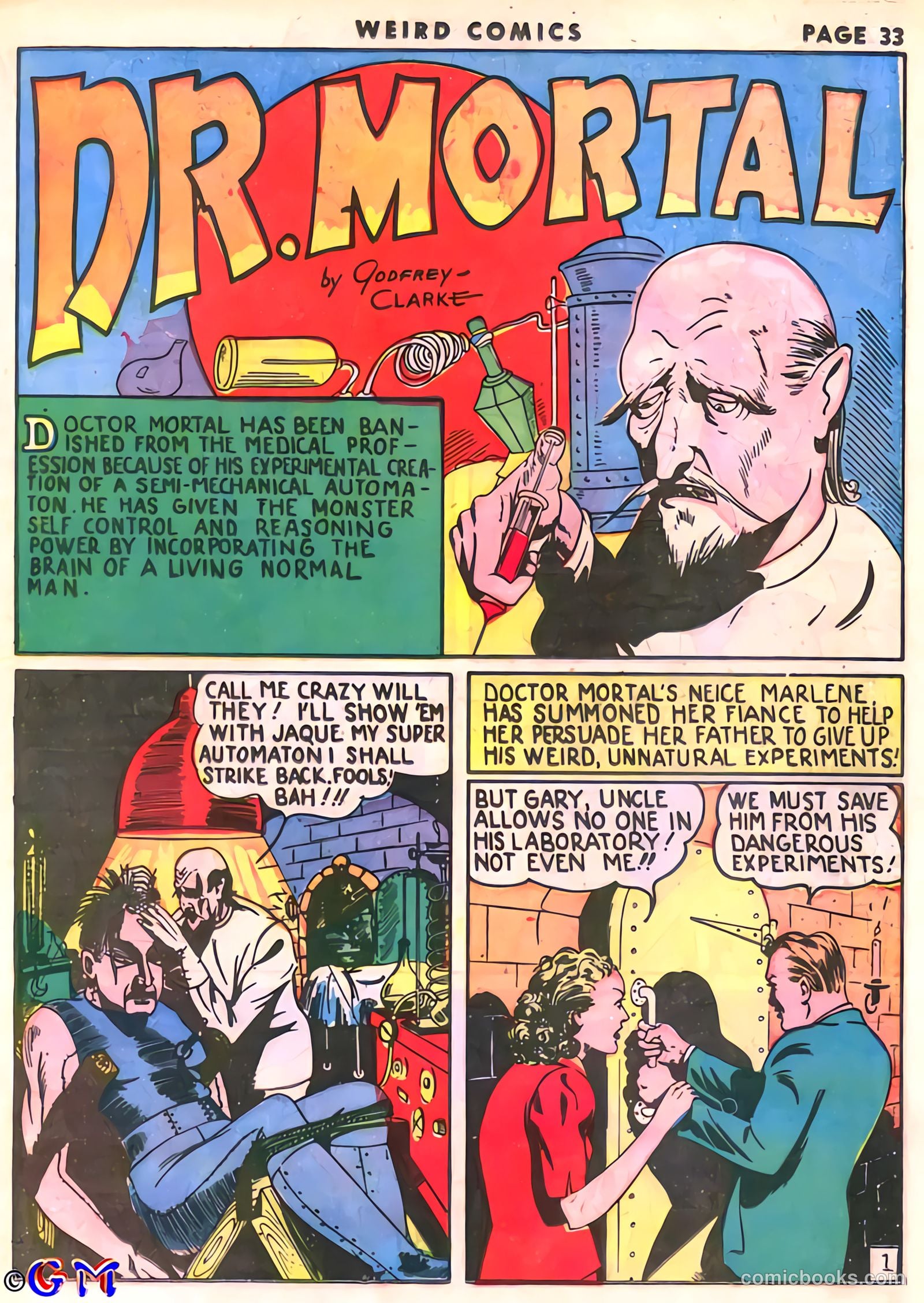 Weird Comics #3 — page 35 of 68