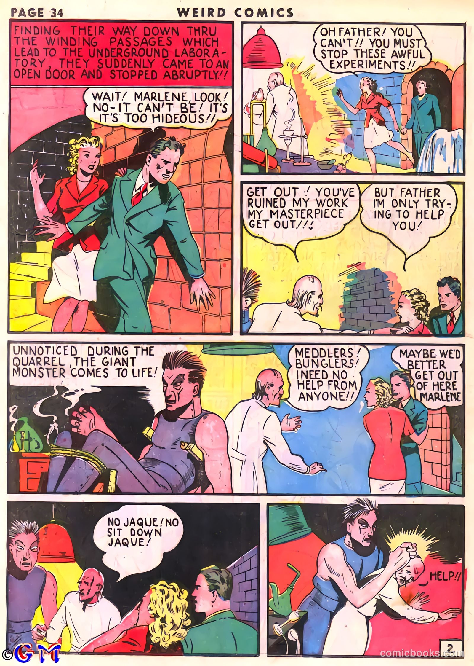 Weird Comics #3 — page 36 of 68