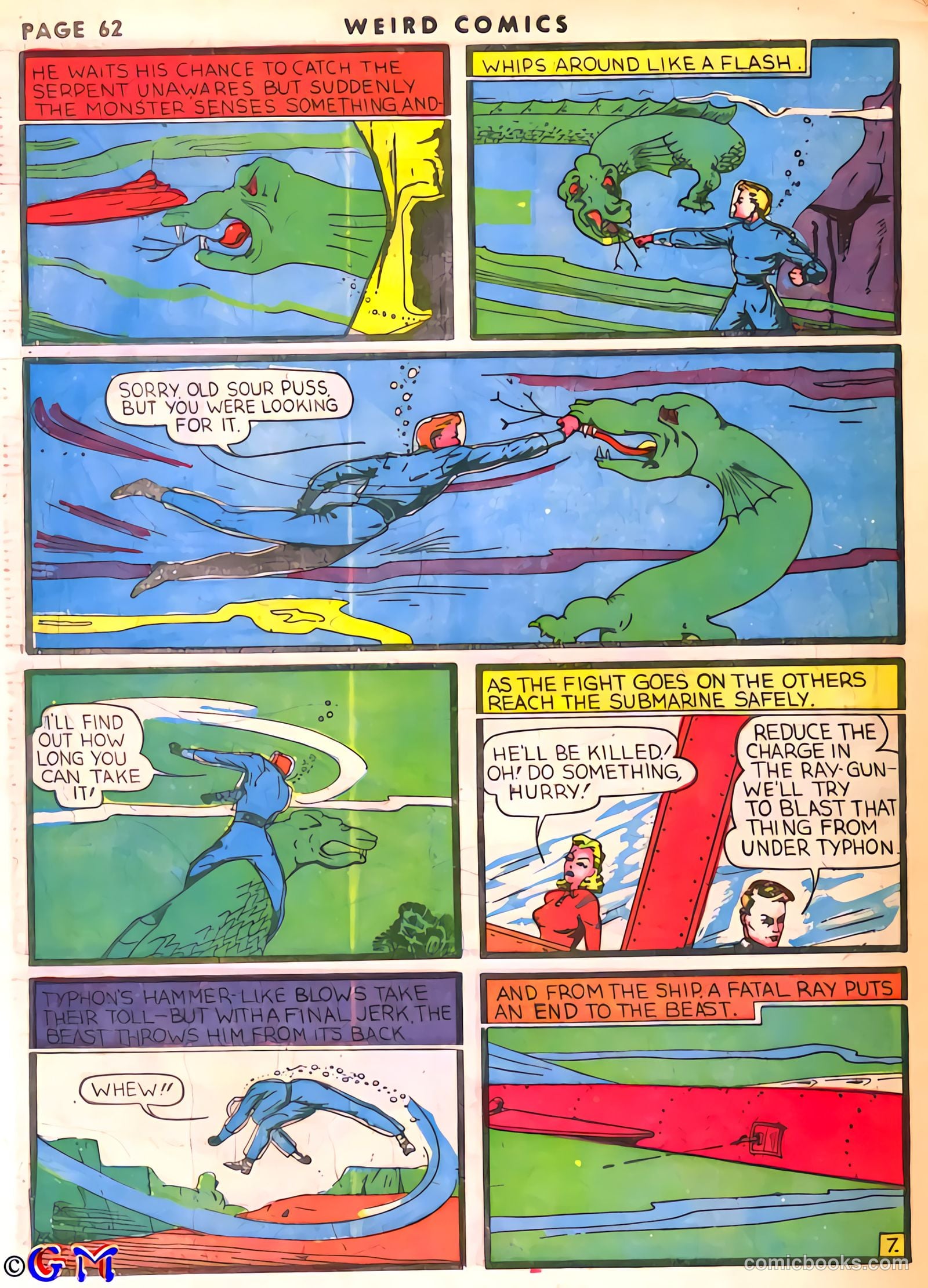 Weird Comics #3 — page 64 of 68