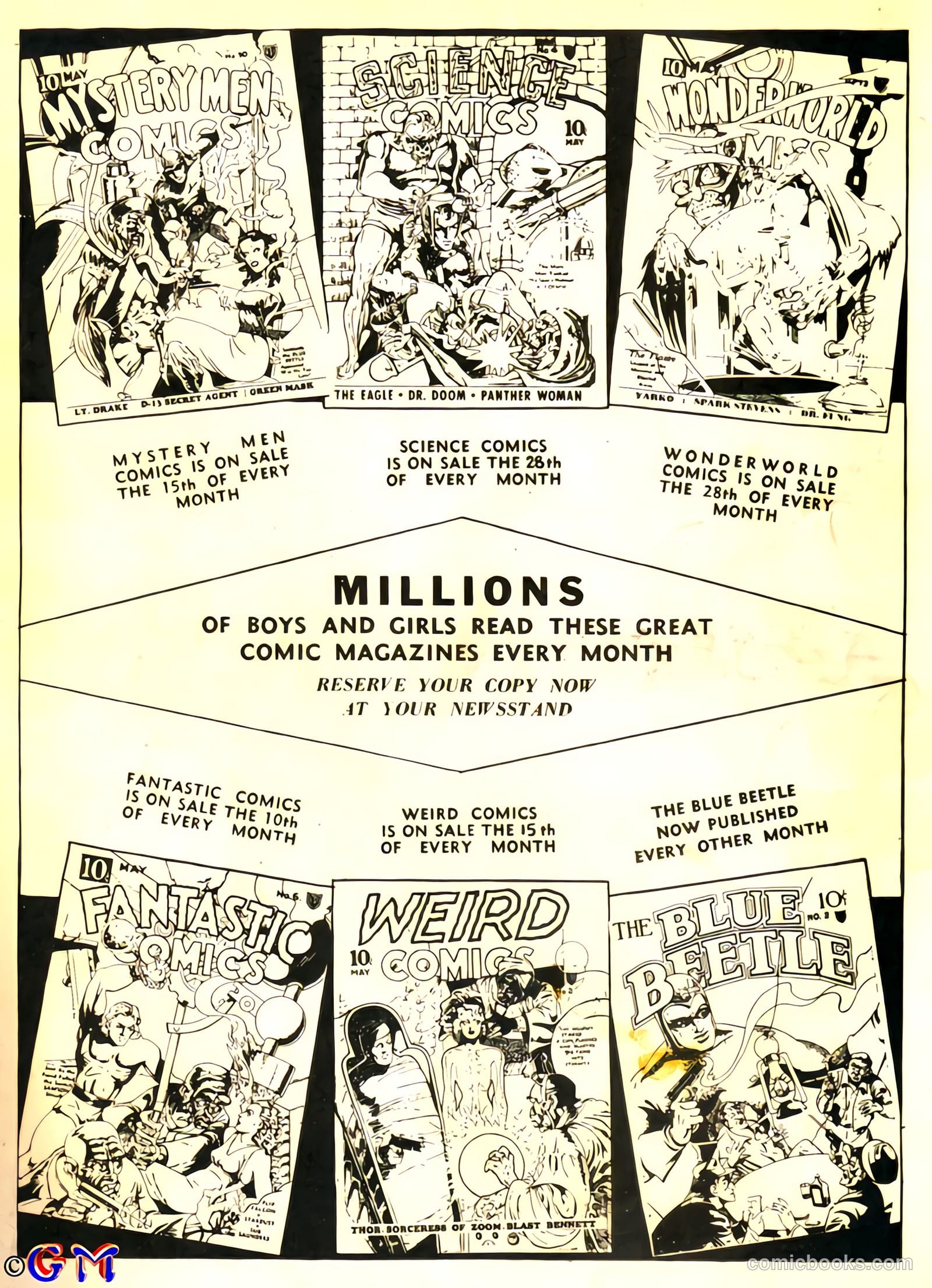 Weird Comics #3 — page 67 of 68