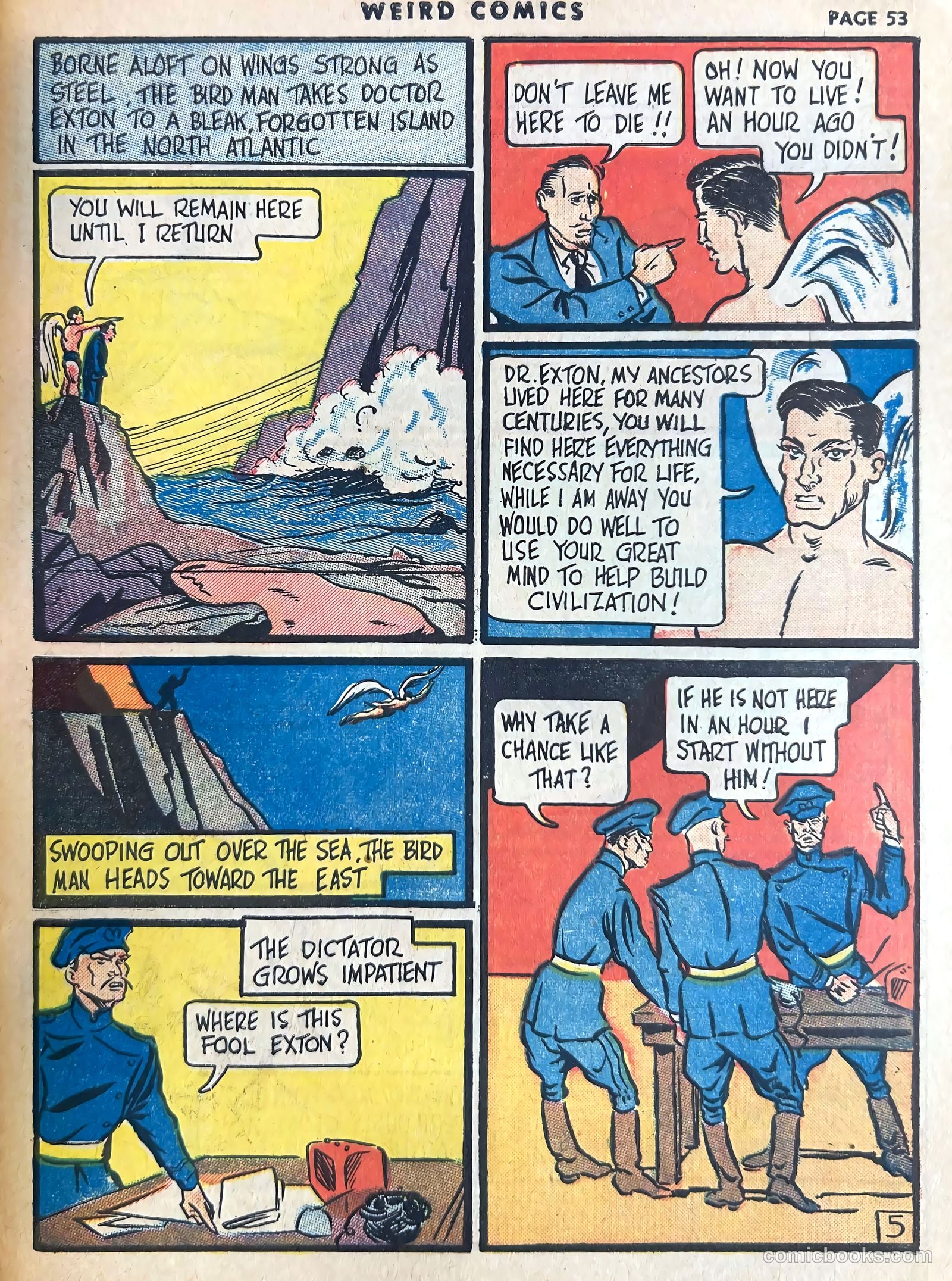 Weird Comics #4 — page 55 of 68