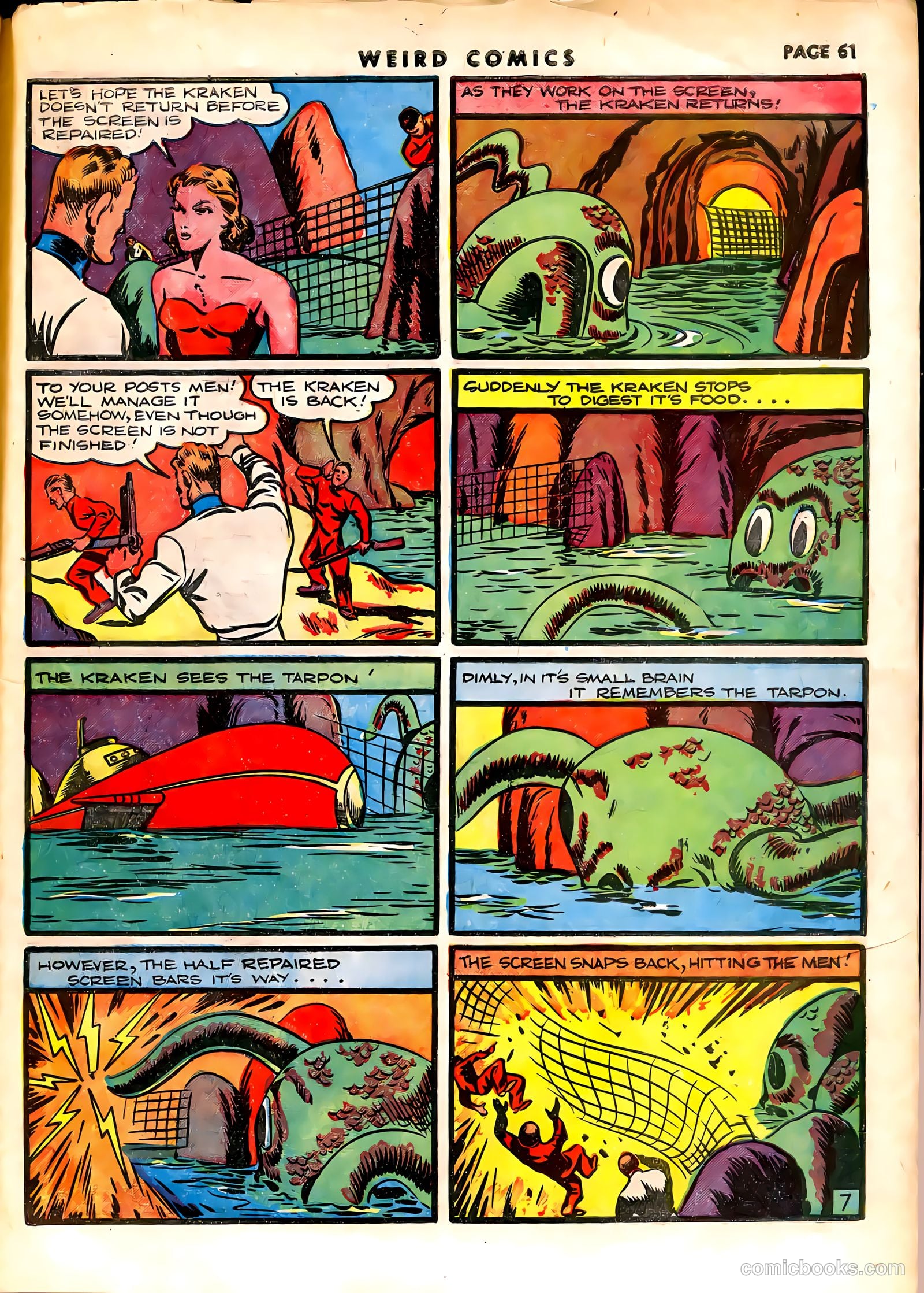 Weird Comics #7 — page 64 of 69