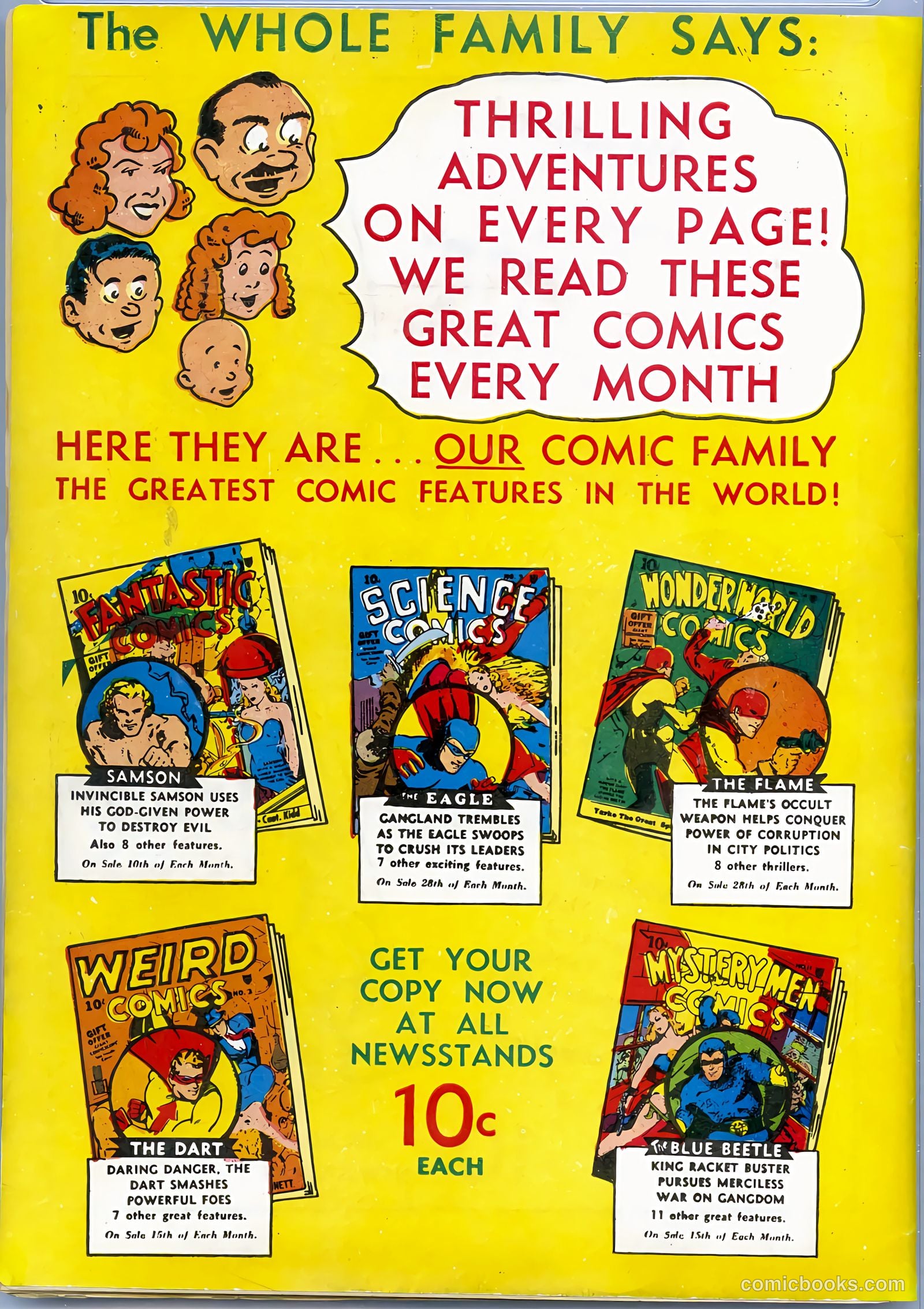 Weird Comics #7 — page 69 of 69