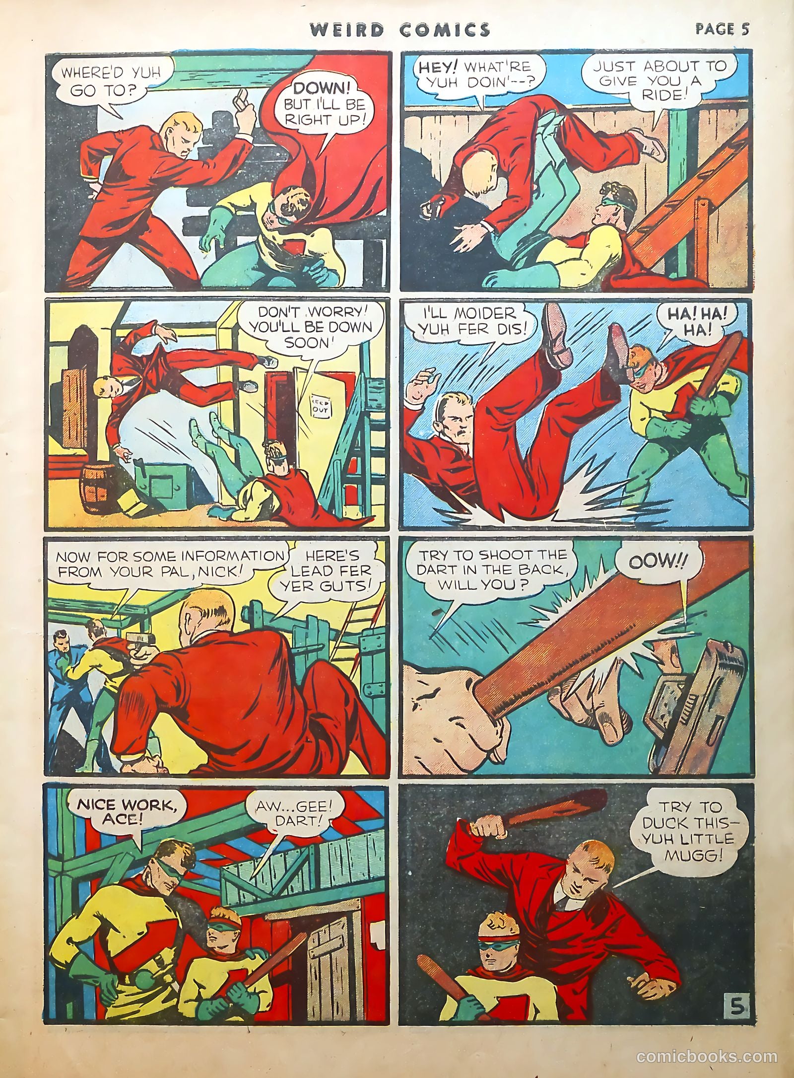Weird Comics #8 — page 7 of 69