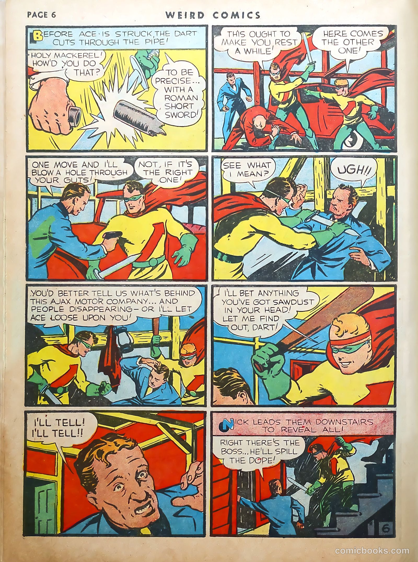 Weird Comics #8 — page 8 of 69