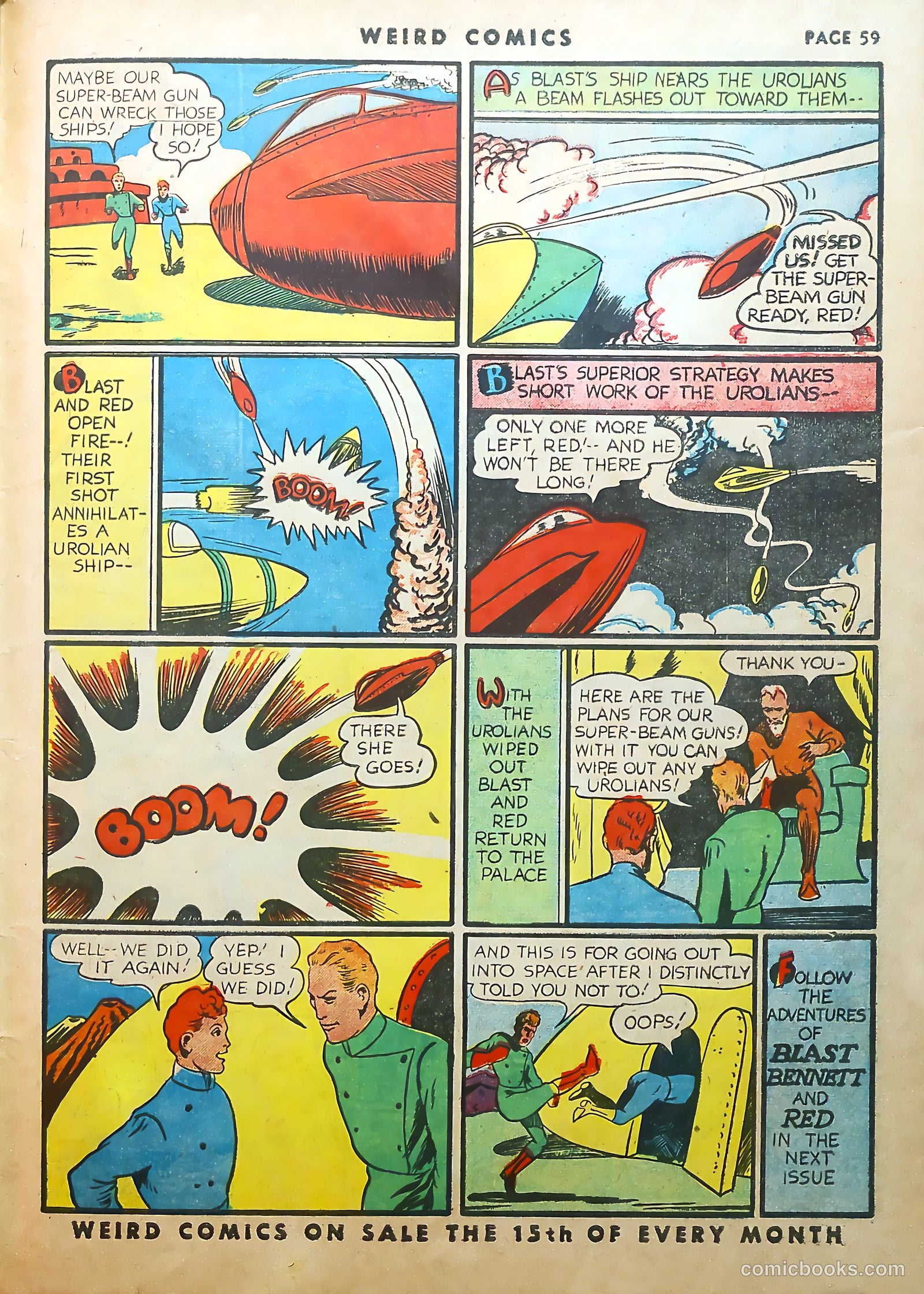 Weird Comics #8 — page 61 of 69