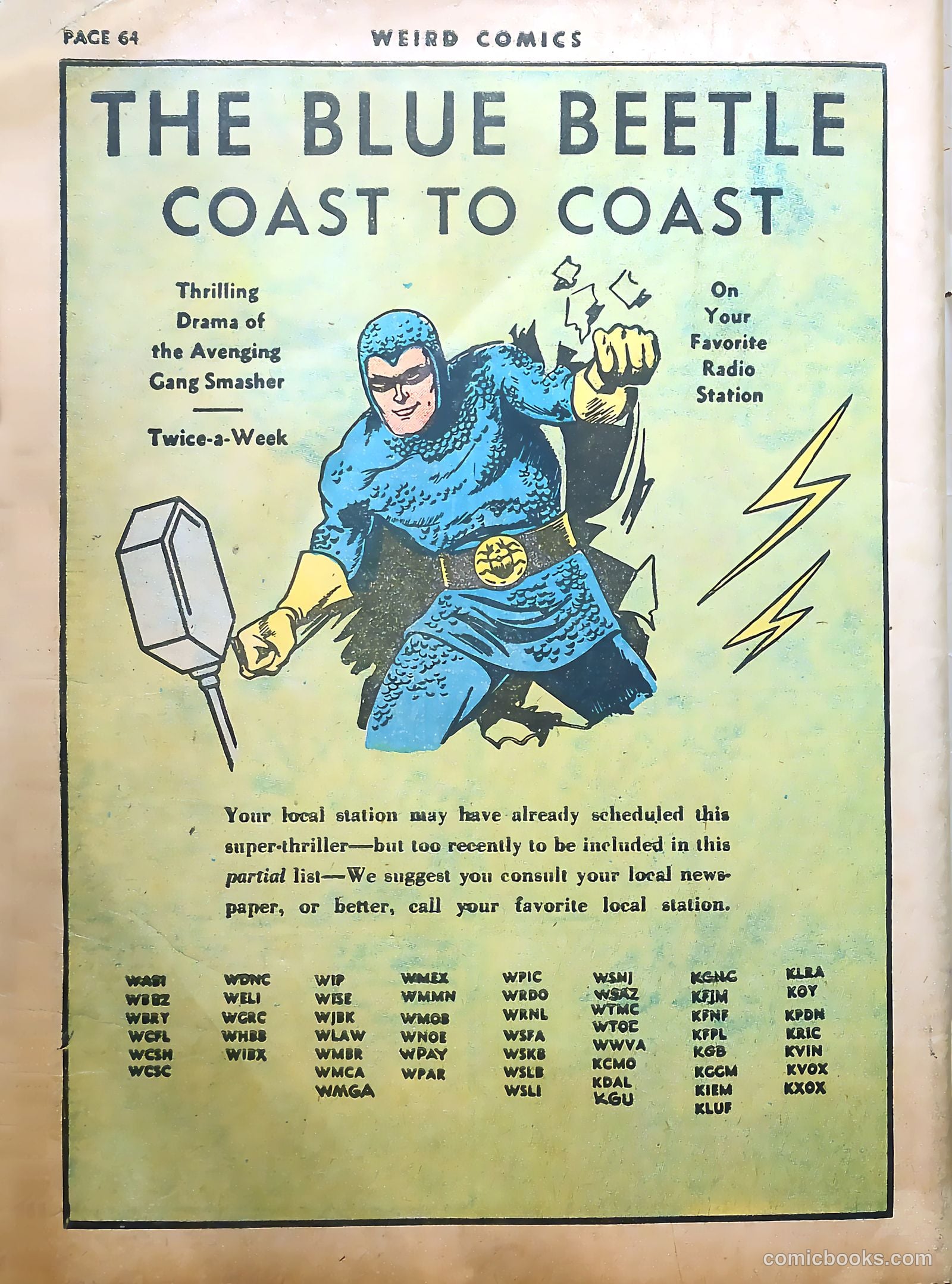 Weird Comics #8 — page 66 of 69