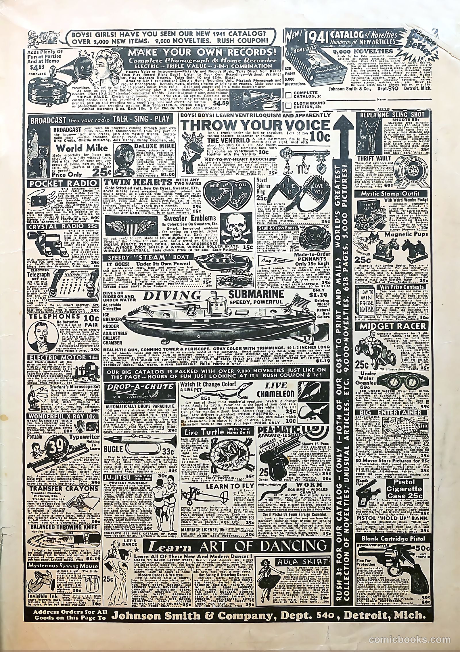 Weird Comics #8 — page 67 of 69