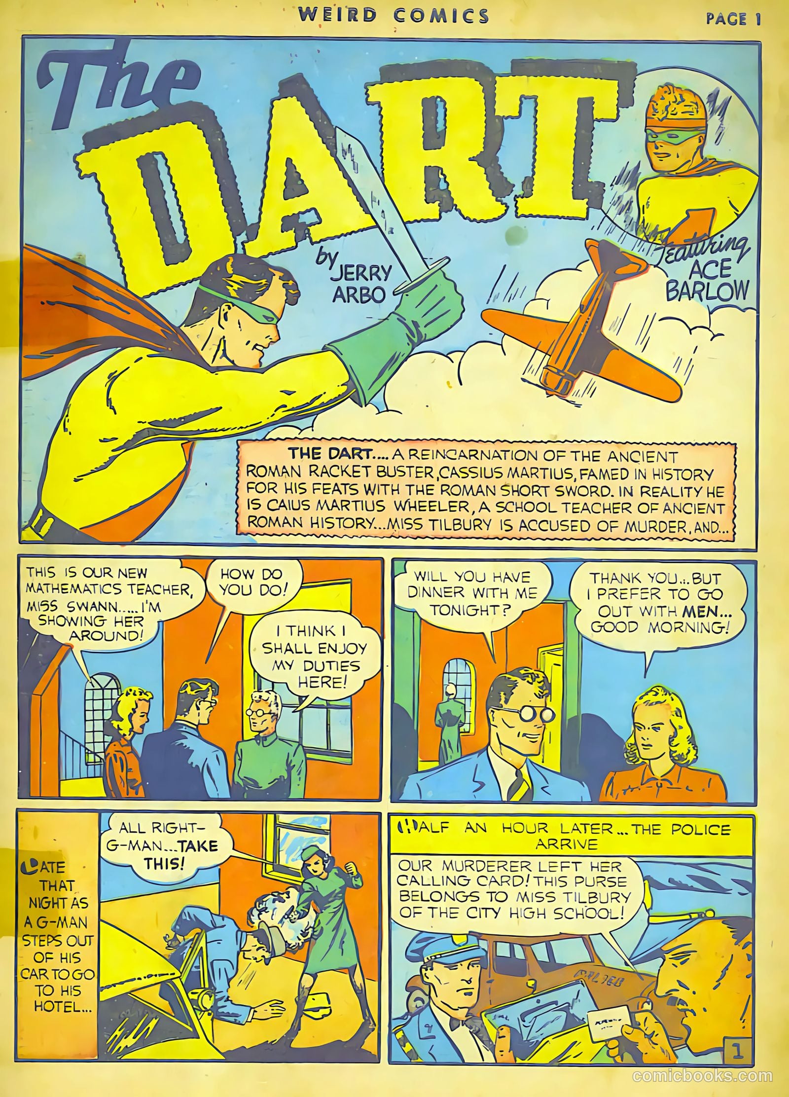 Weird Comics #9 — page 2 of 62