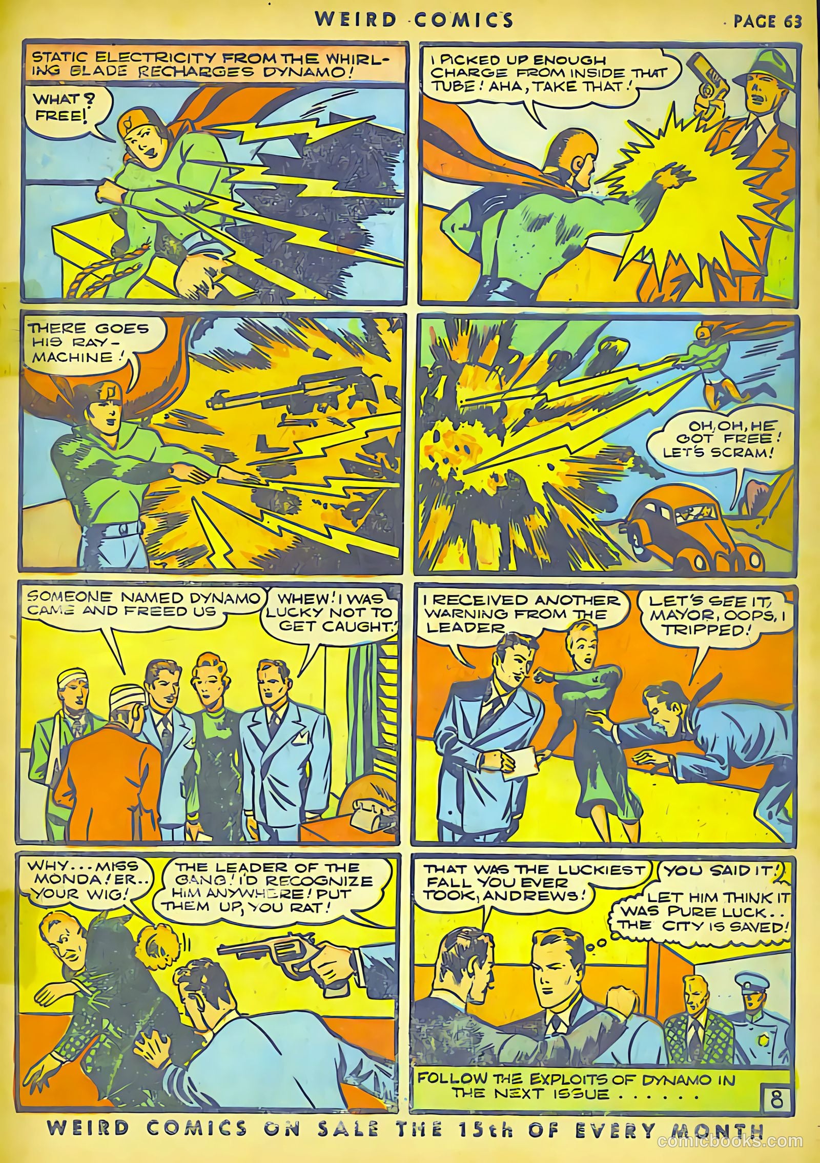 Weird Comics #9 — page 61 of 62