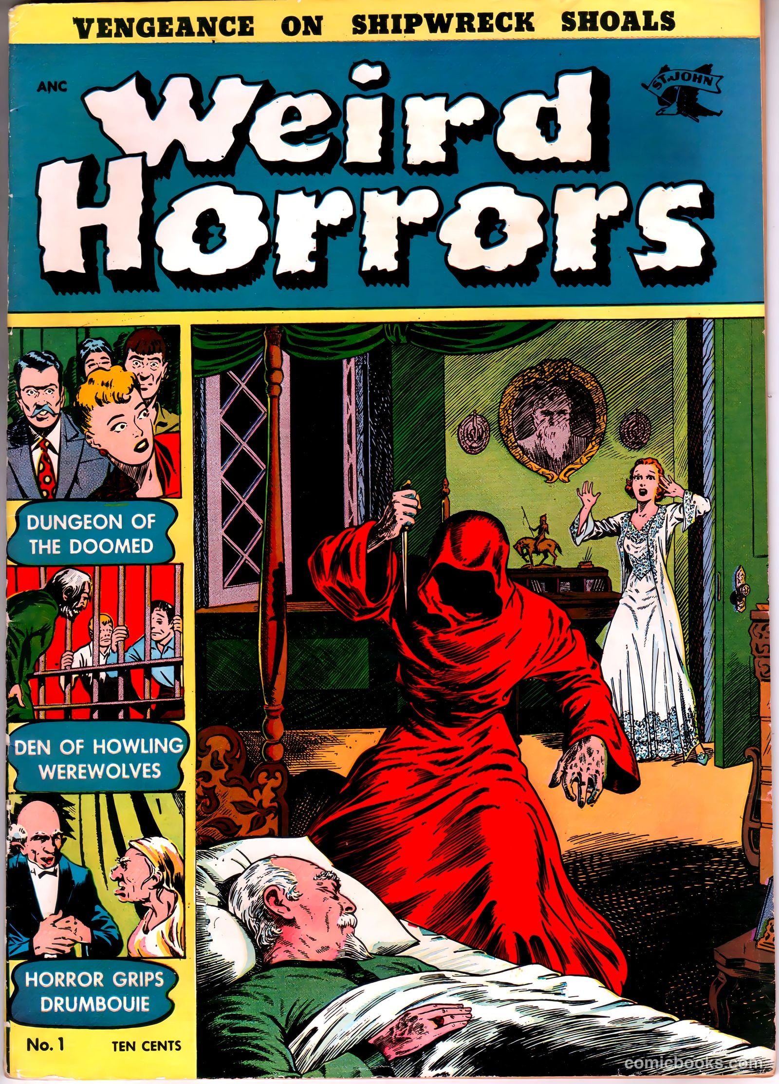 Weird Horrors #1 — page 1 of 36