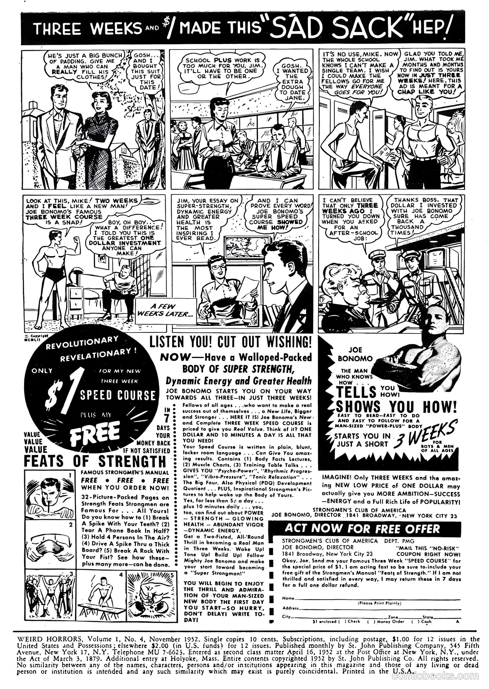 Weird Horrors #4 — page 3 of 37