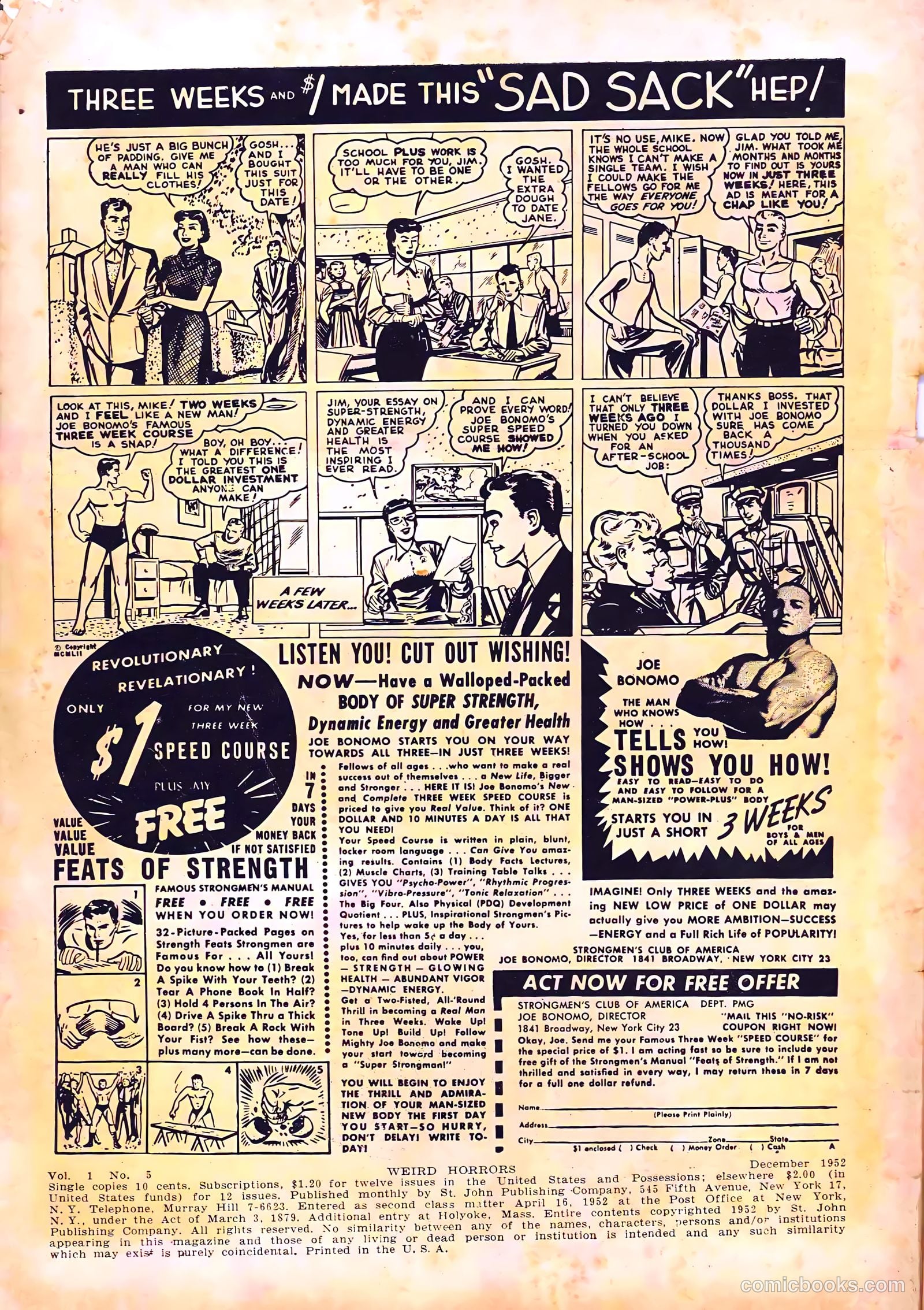 Weird Horrors #5 — page 2 of 36