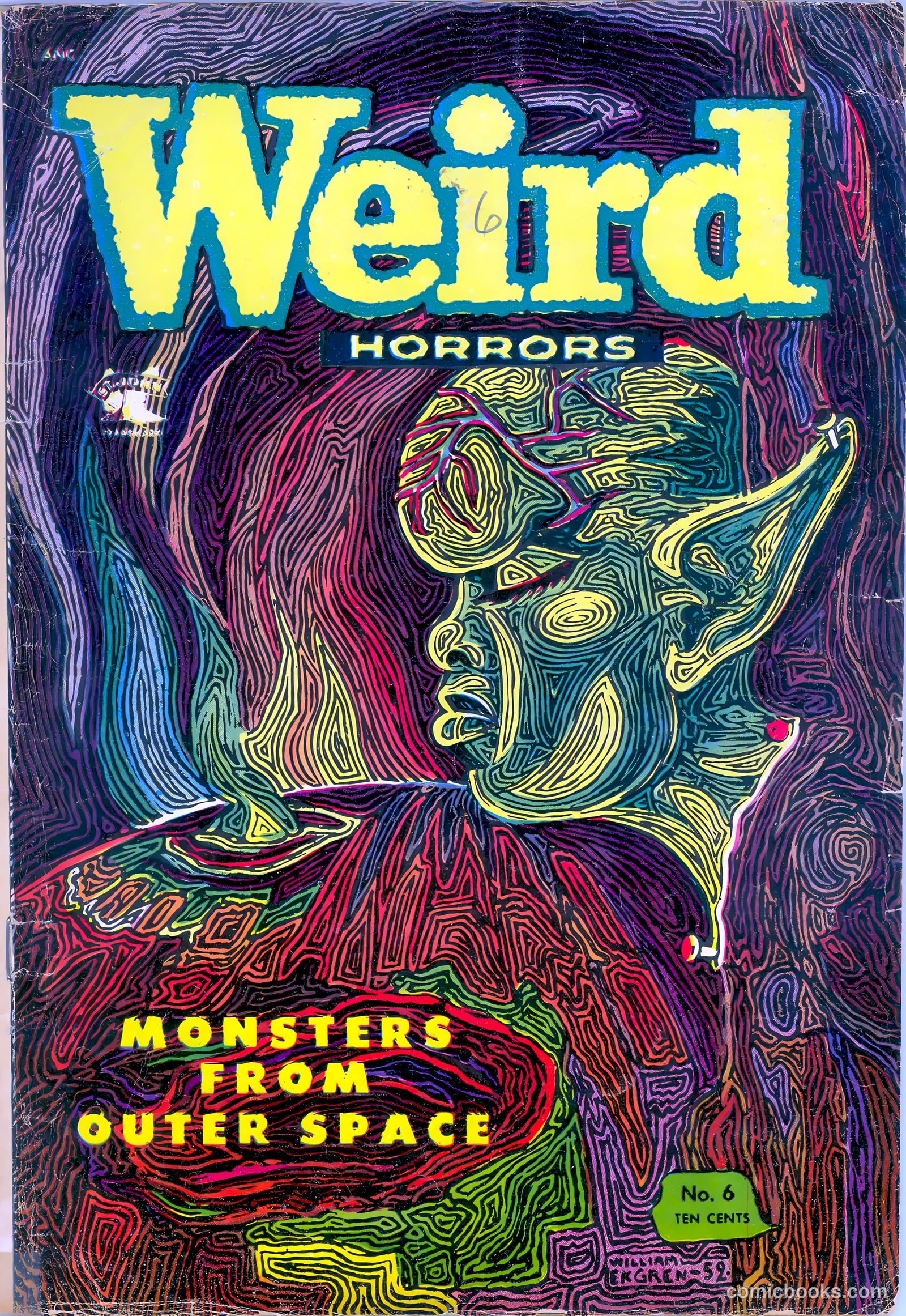 Weird Horrors #6 — page 1 of 36