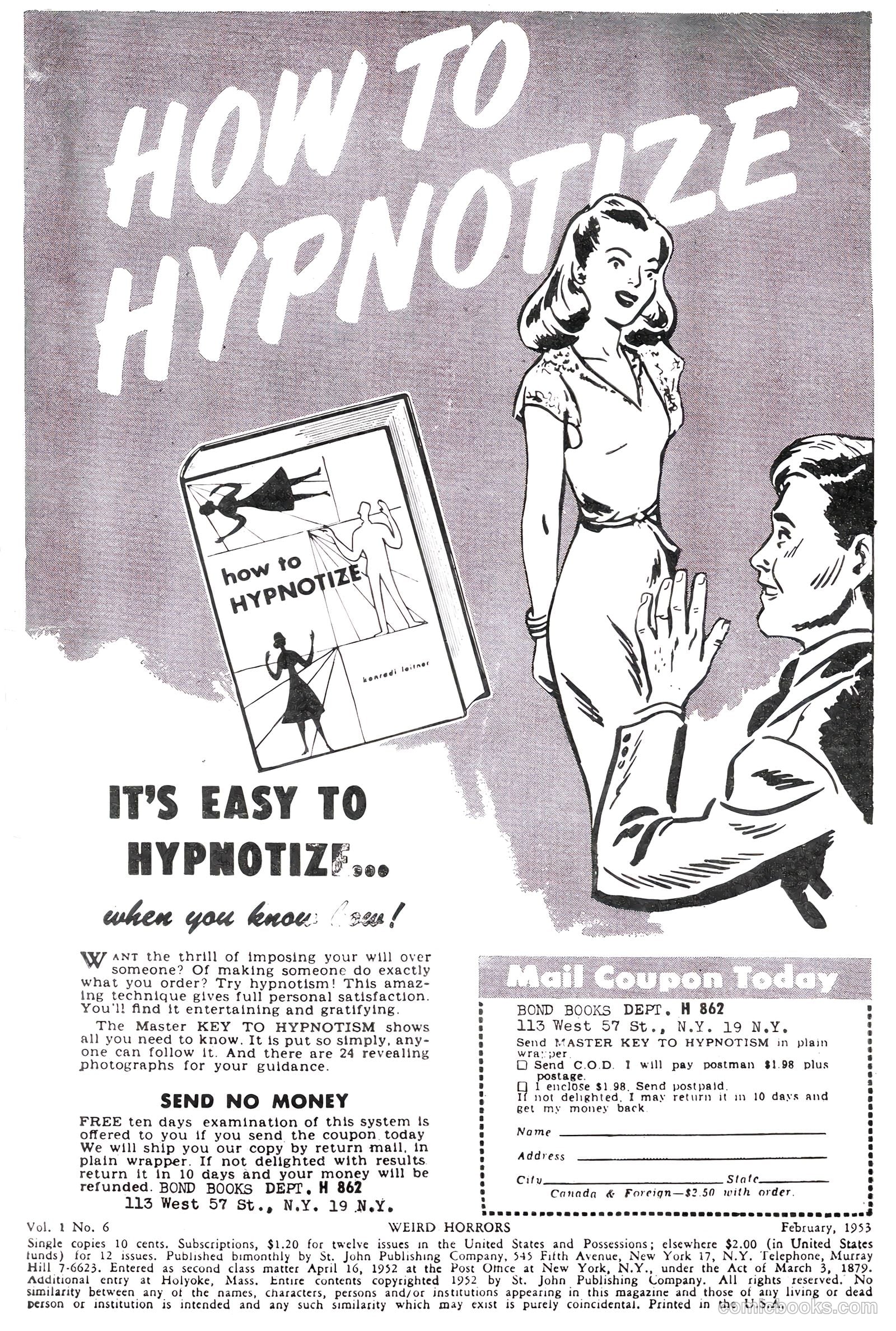 Weird Horrors #6 — page 2 of 36