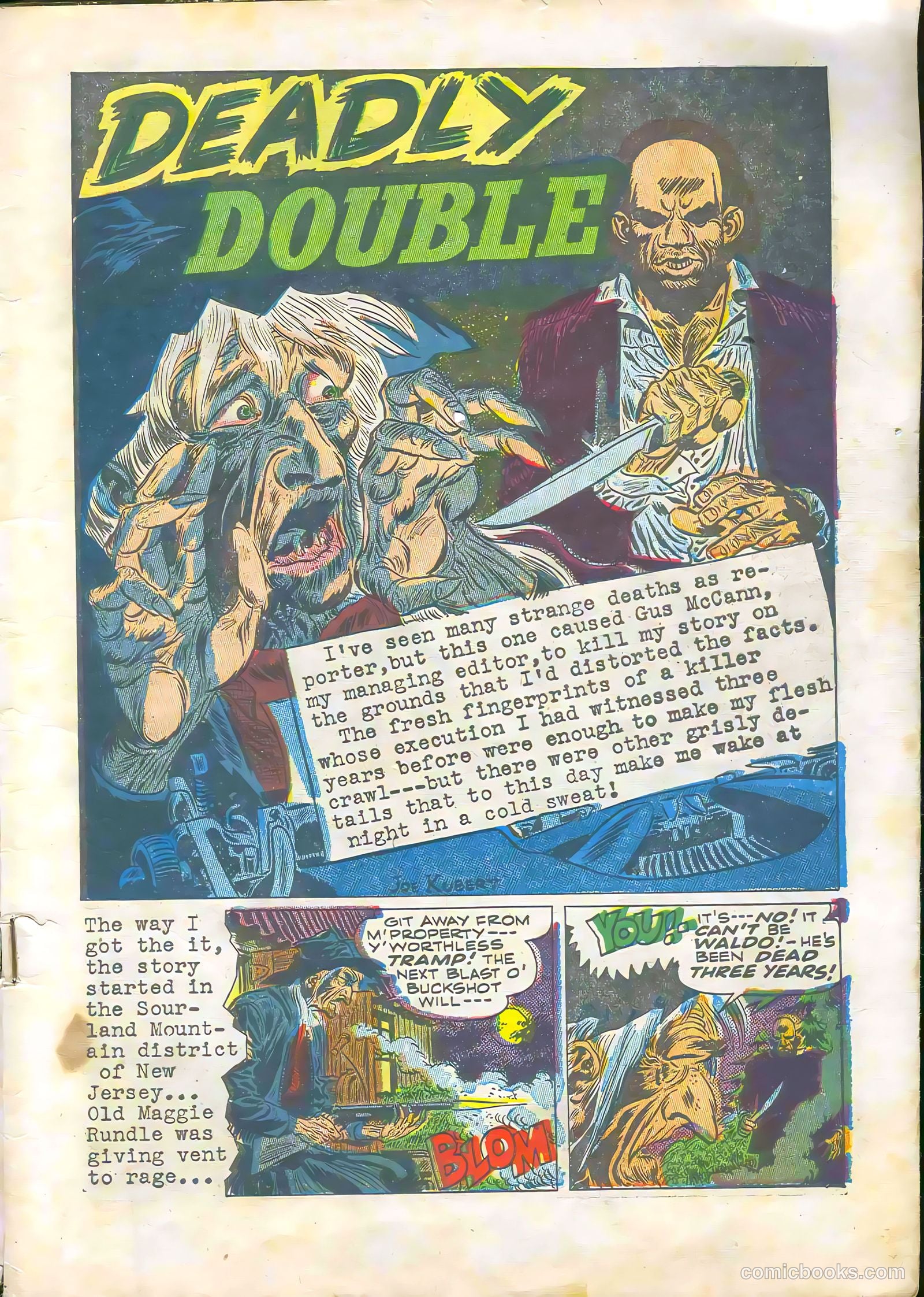 Weird Horrors #7 — page 3 of 36