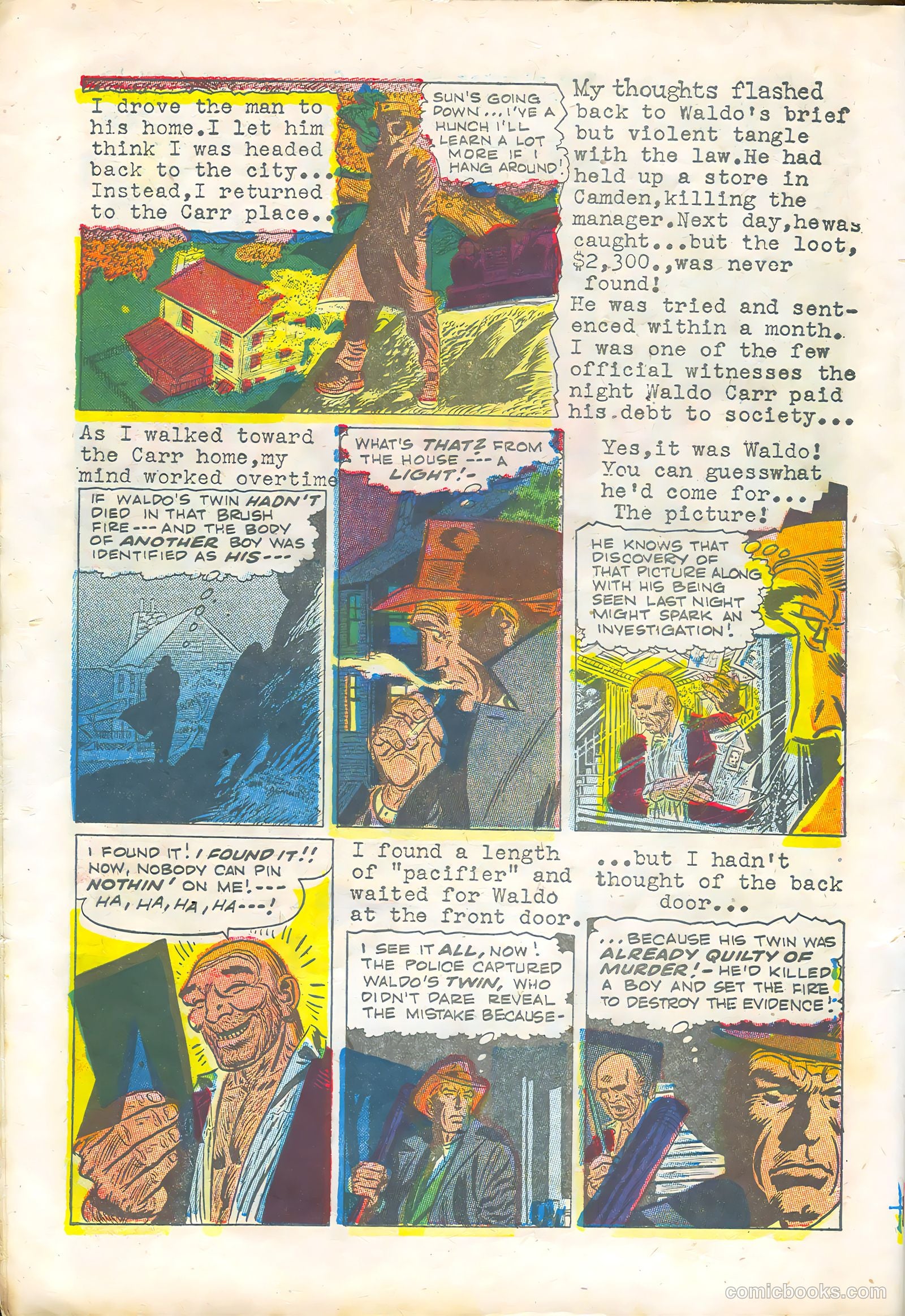 Weird Horrors #7 — page 8 of 36