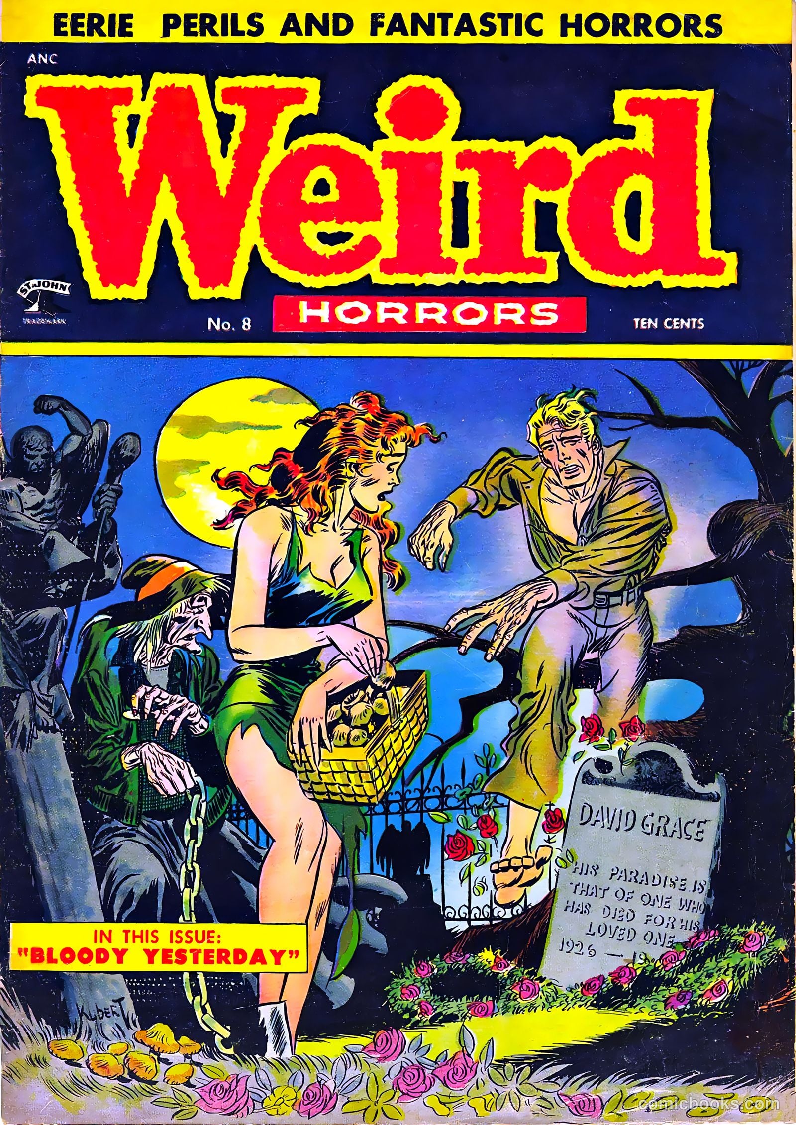 Weird Horrors #8 — page 1 of 37