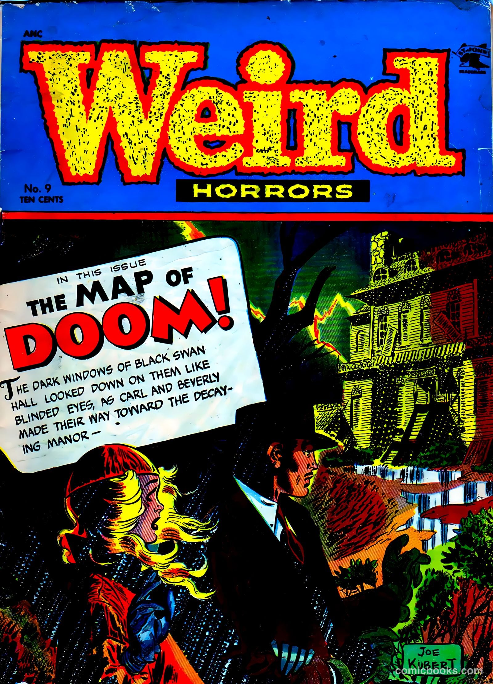 Weird Horrors #9 — page 1 of 36