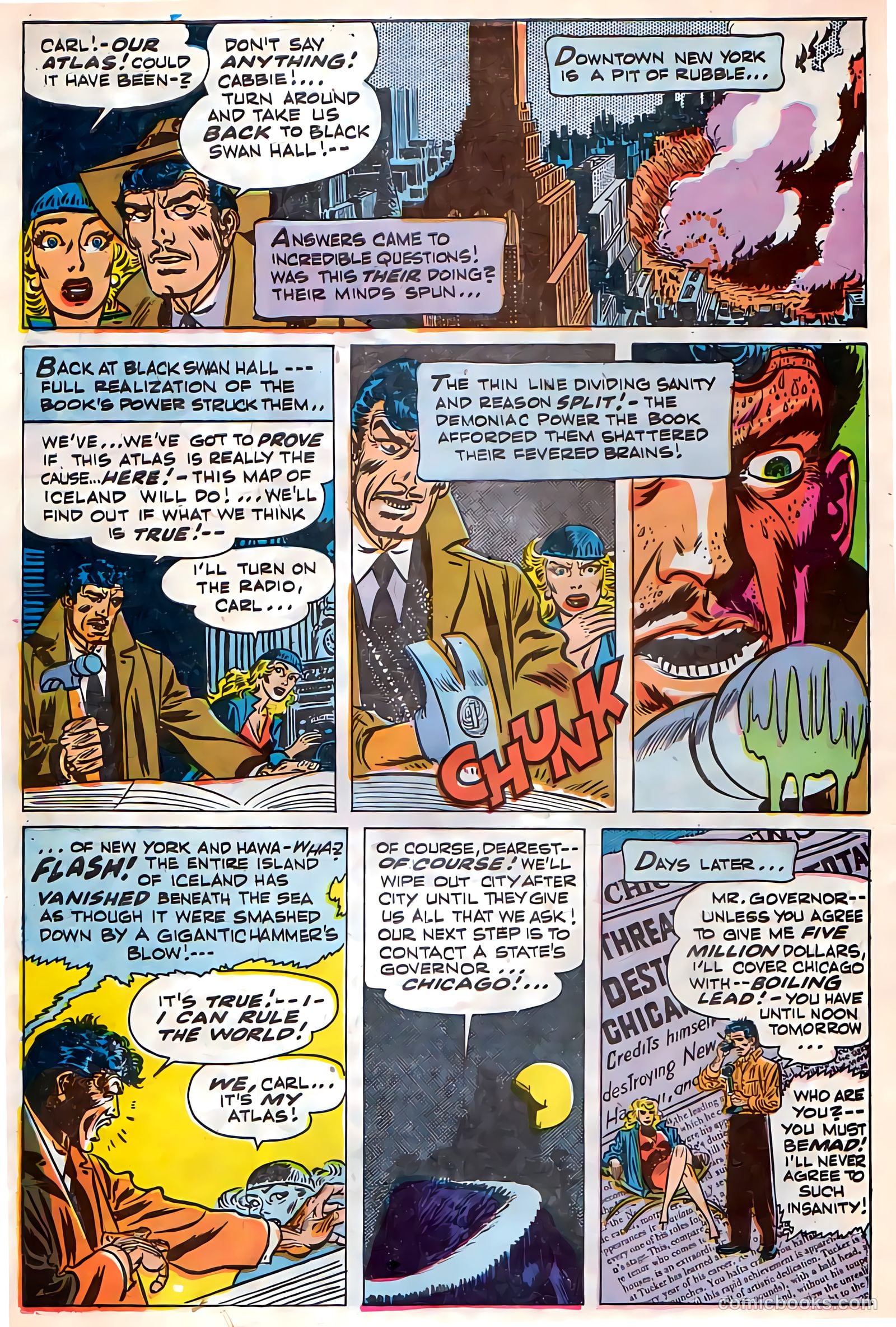 Weird Horrors #9 — page 8 of 36