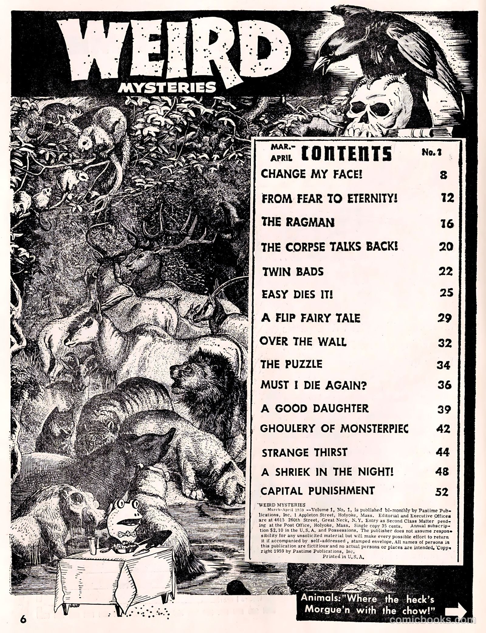 Weird Mysteries #1 — page 6 of 63