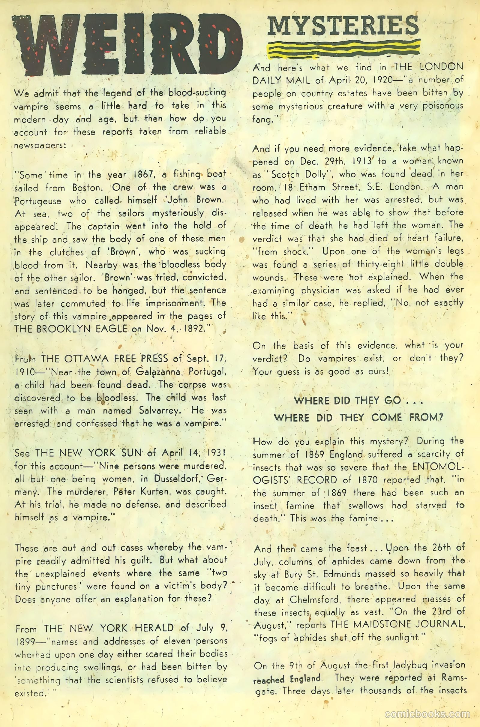Weird Mysteries #1 — page 18 of 36