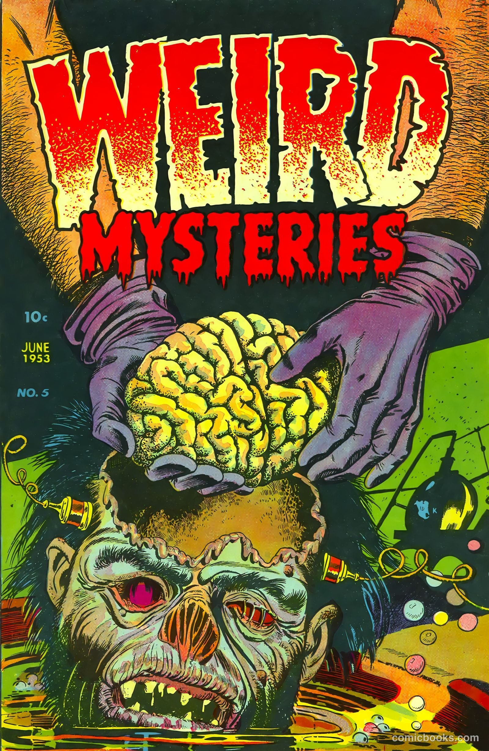 Weird Mysteries #5 — page 1 of 36