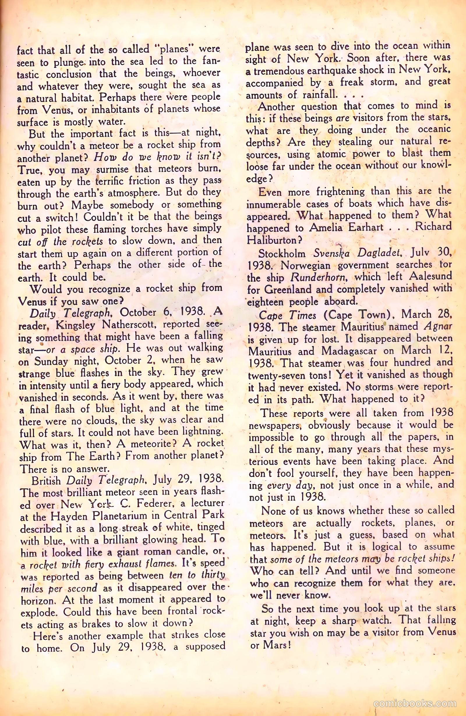 Weird Mysteries #6 — page 21 of 36