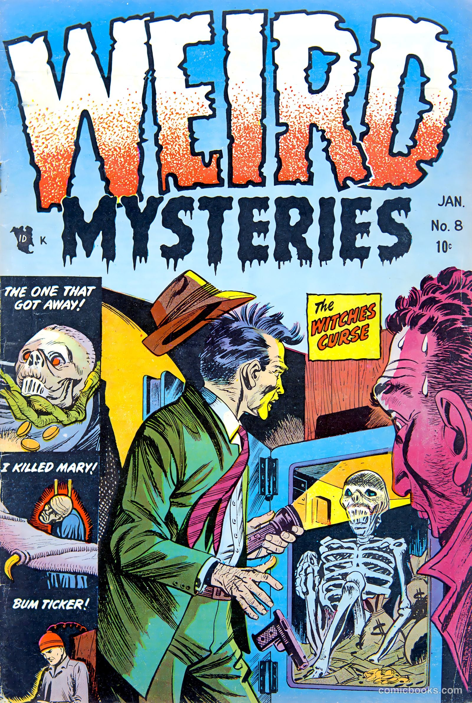 Weird Mysteries #8 — page 1 of 36