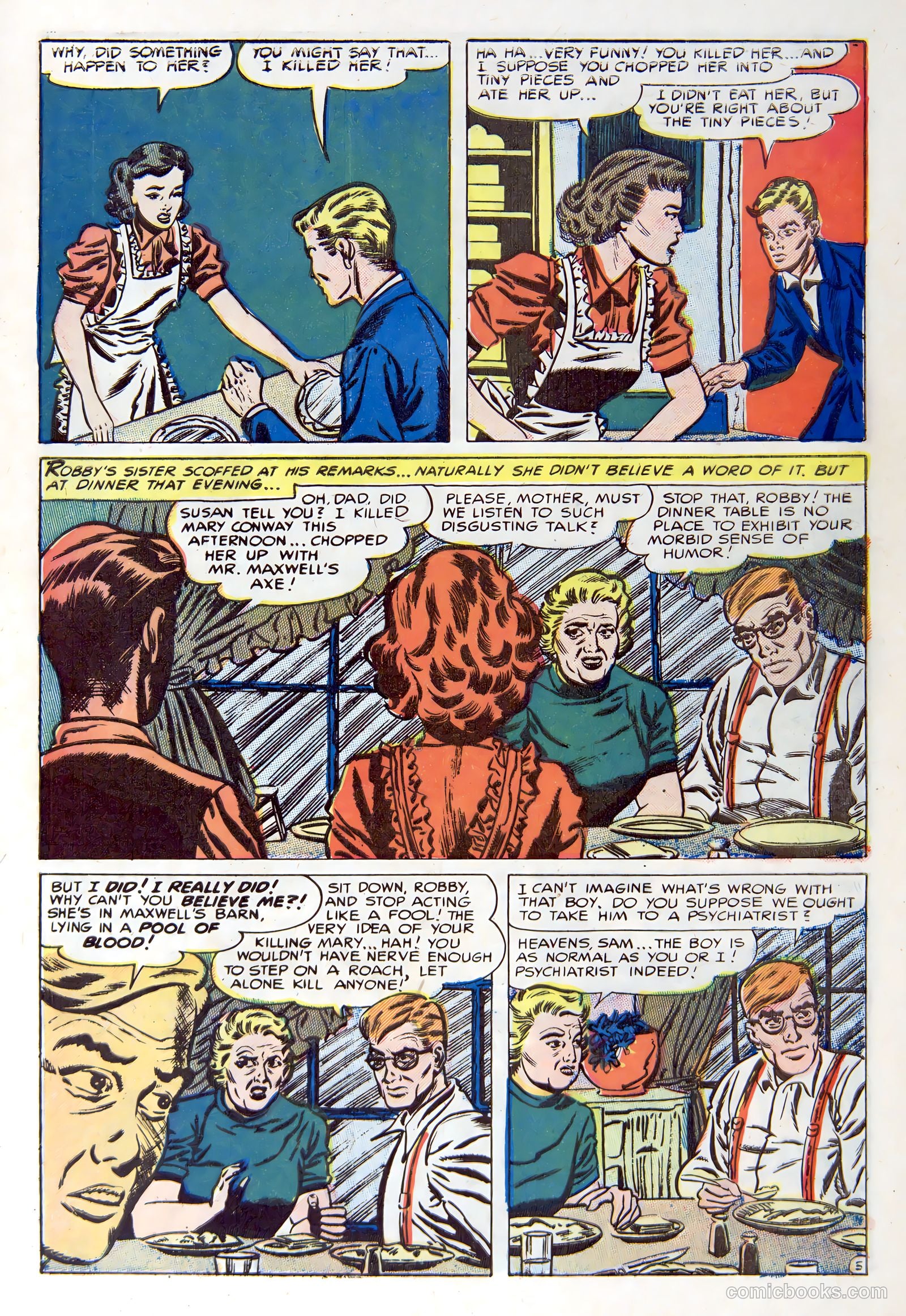 Weird Mysteries #8 — page 7 of 36