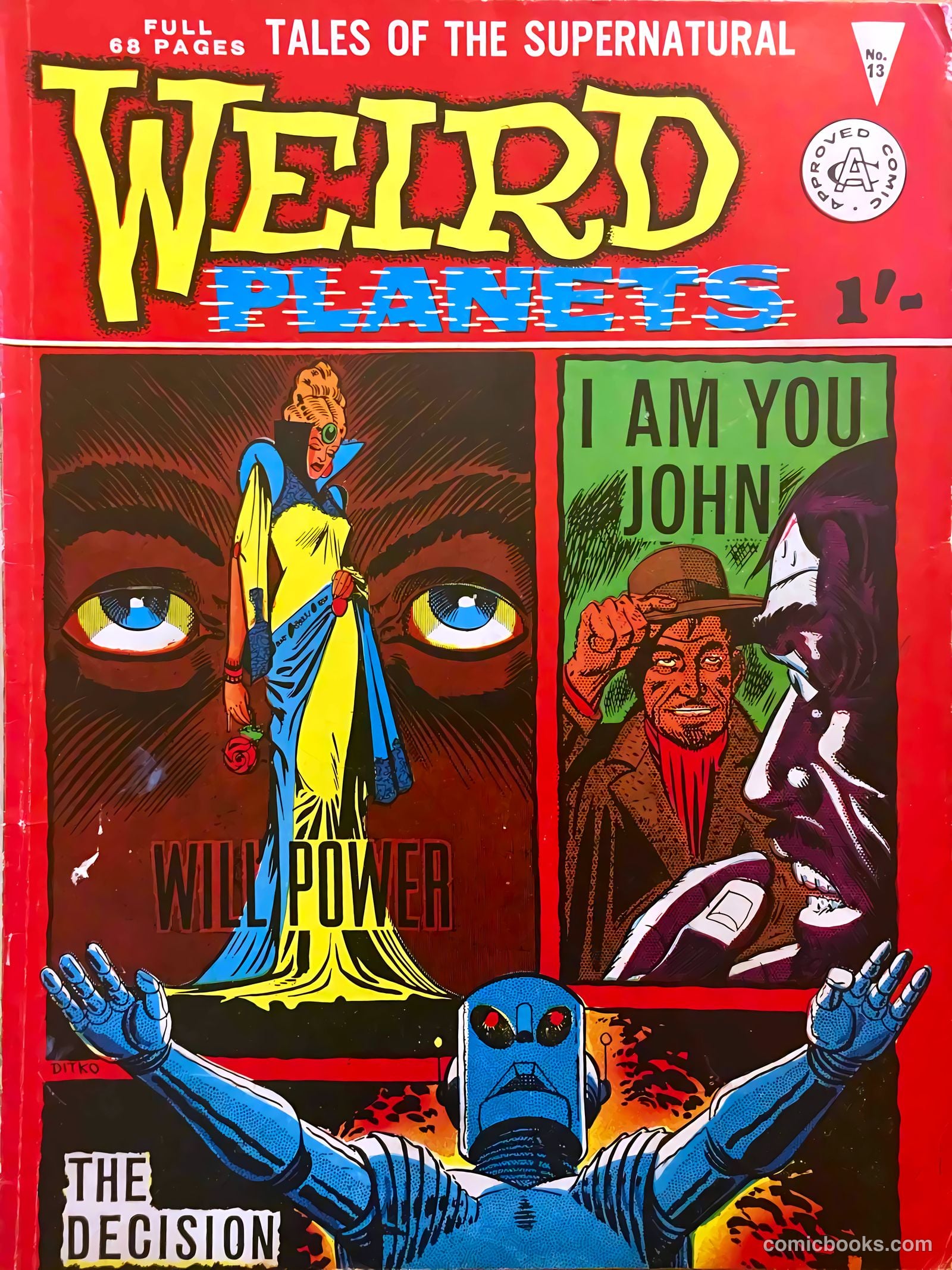Weird Planets #13 — page 1 of 68