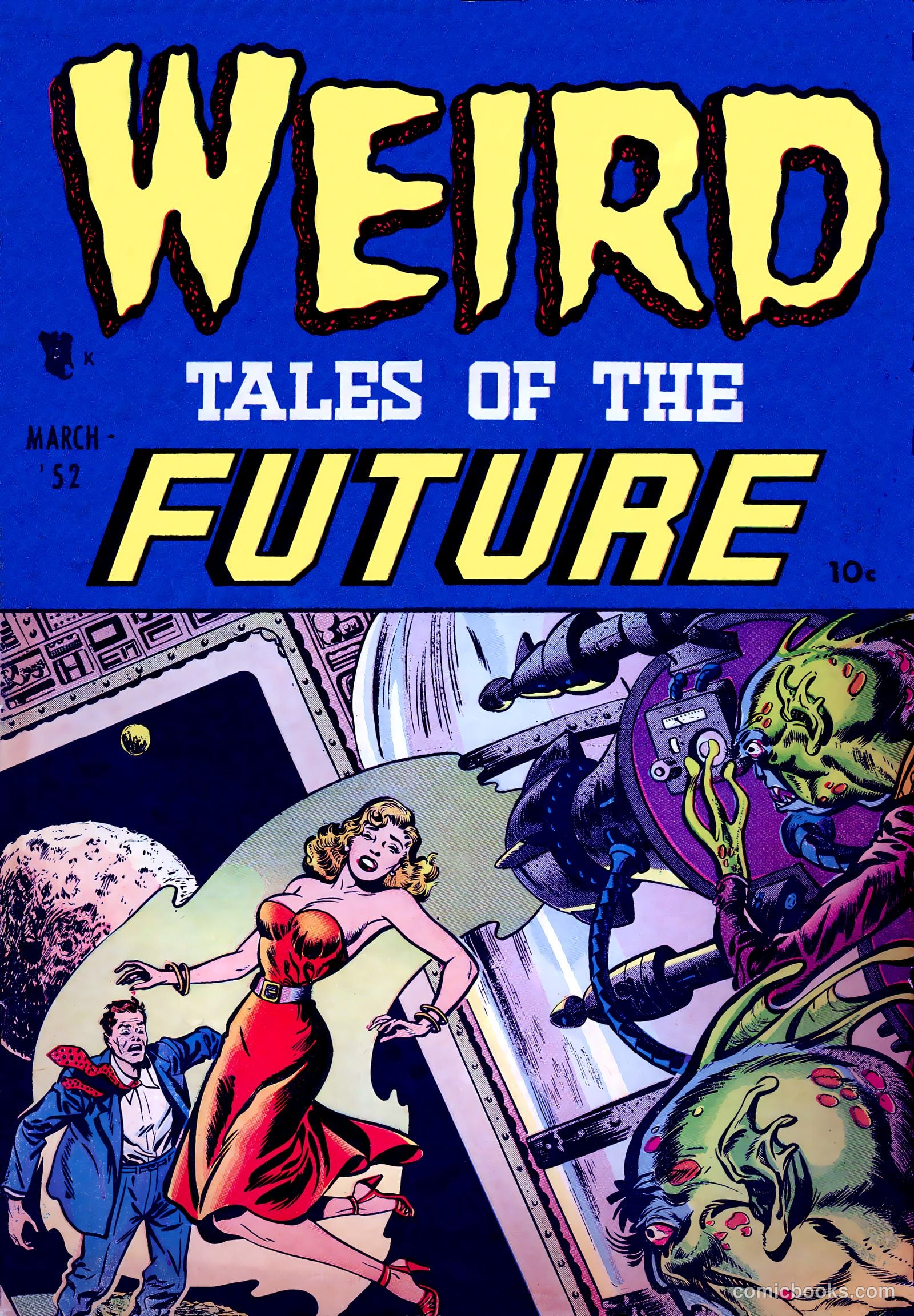 Weird Tales of the Future #1 — page 1 of 36