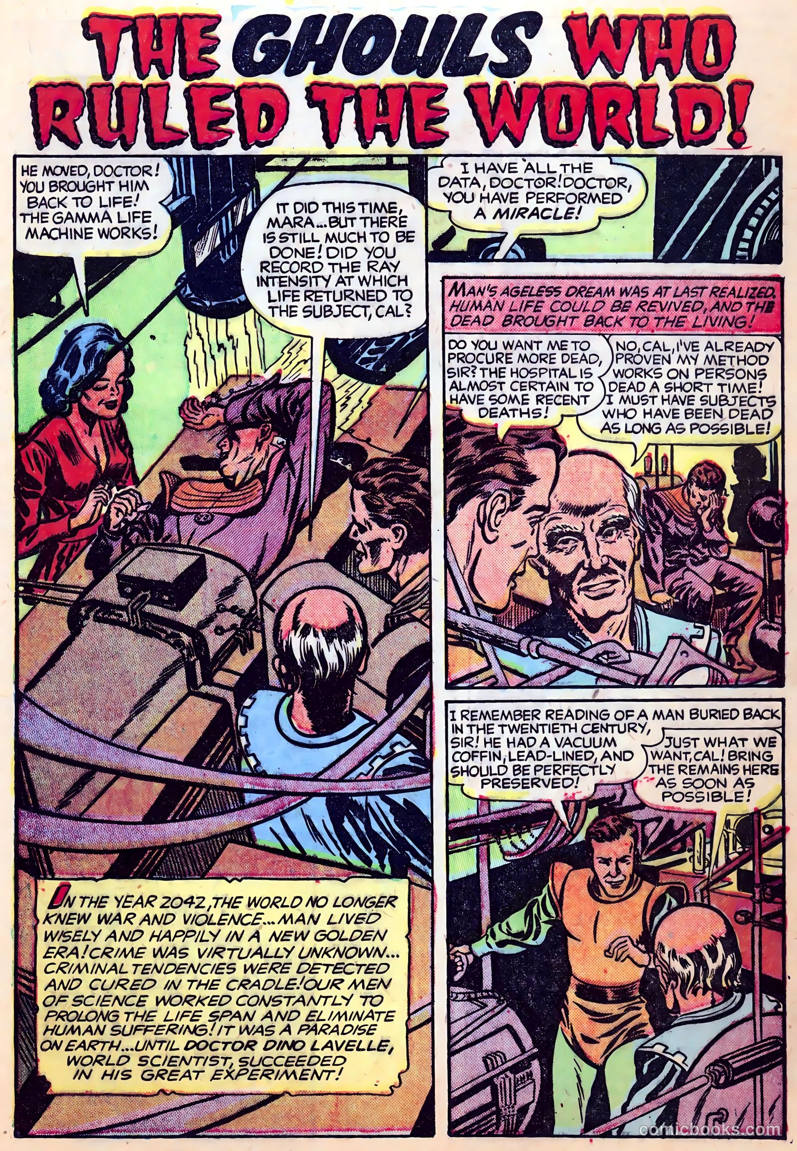 Weird Tales of the Future #1 — page 9 of 36
