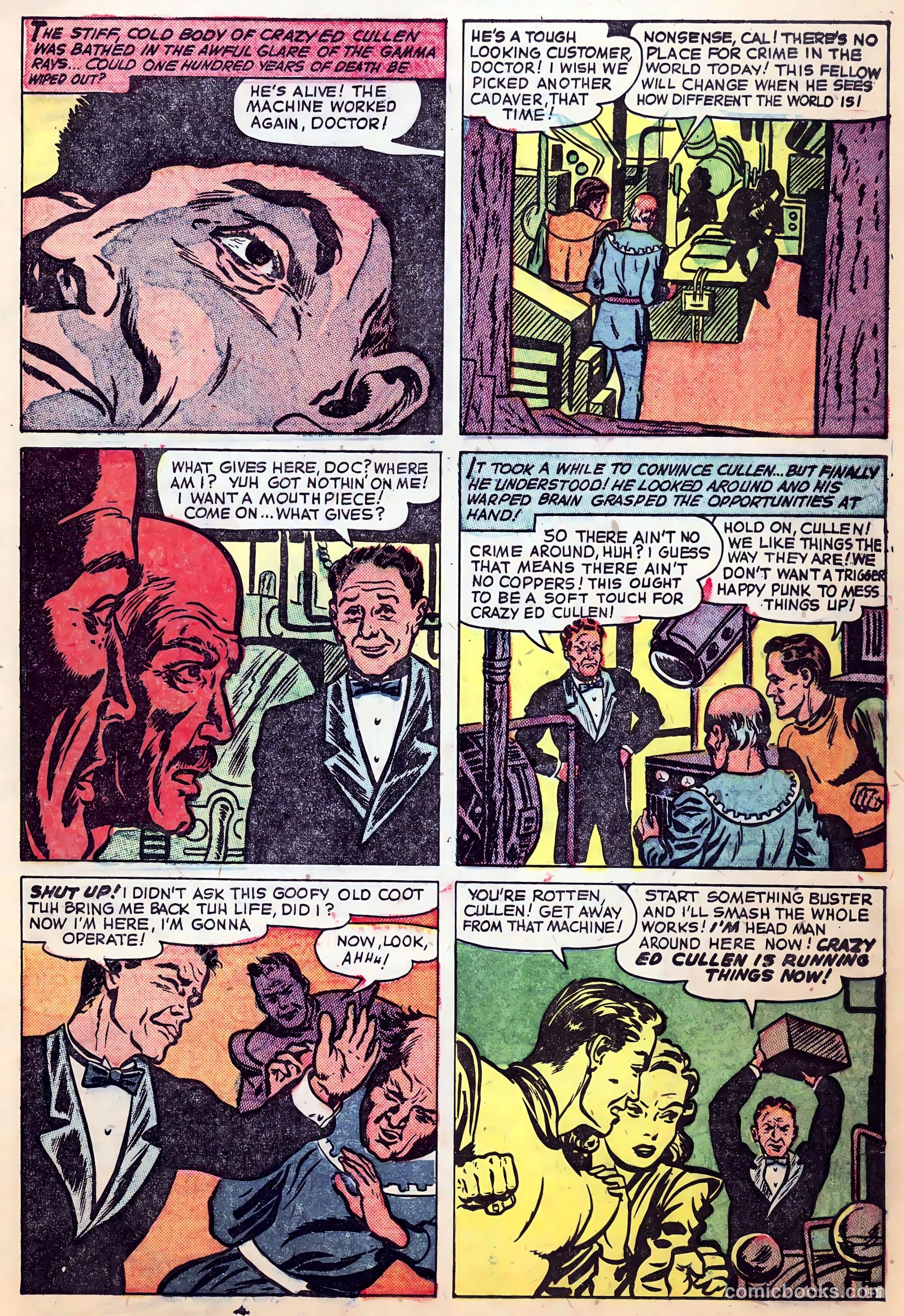 Weird Tales of the Future #1 — page 11 of 36
