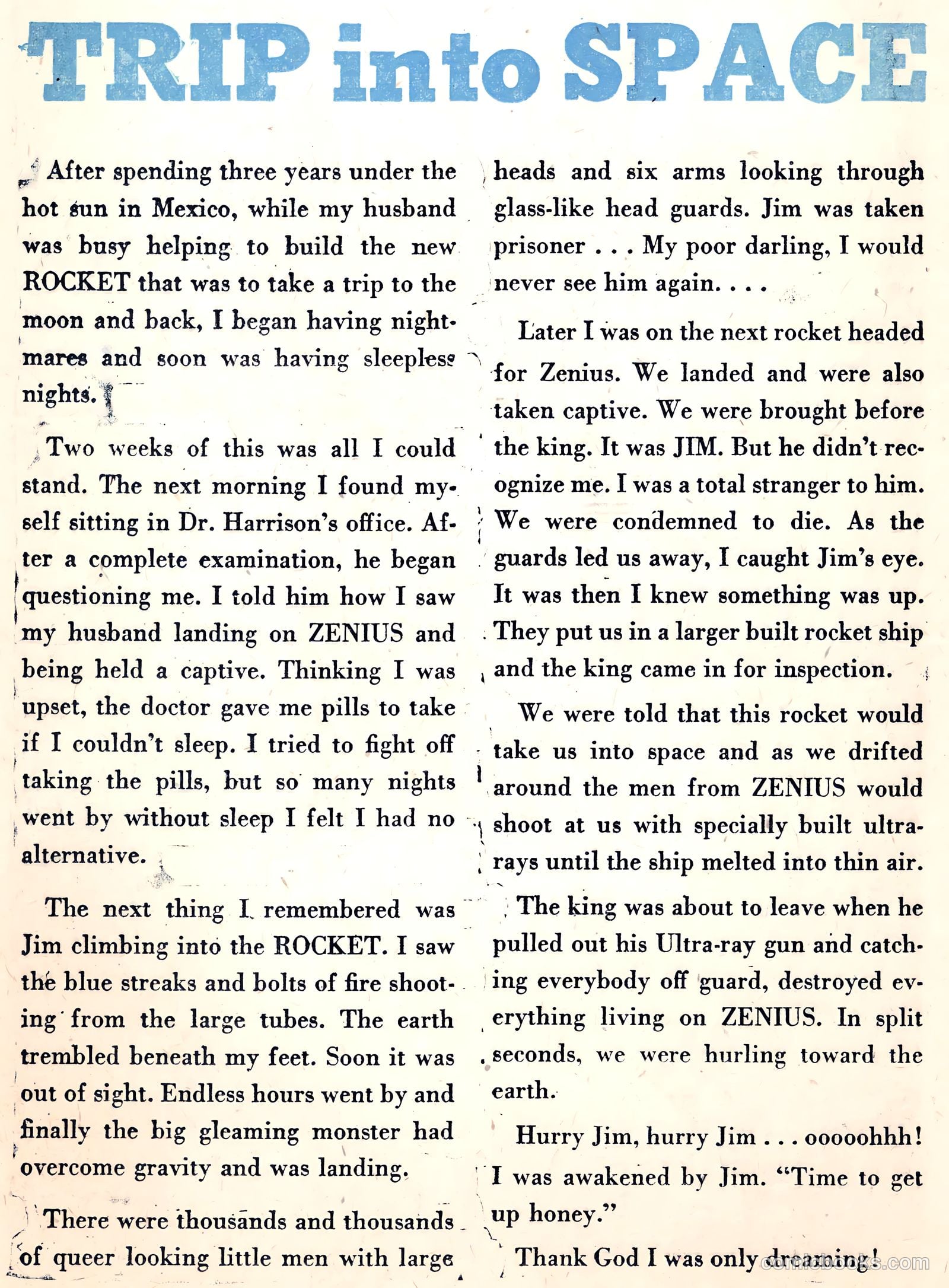 Weird Tales of the Future #1 — page 24 of 36