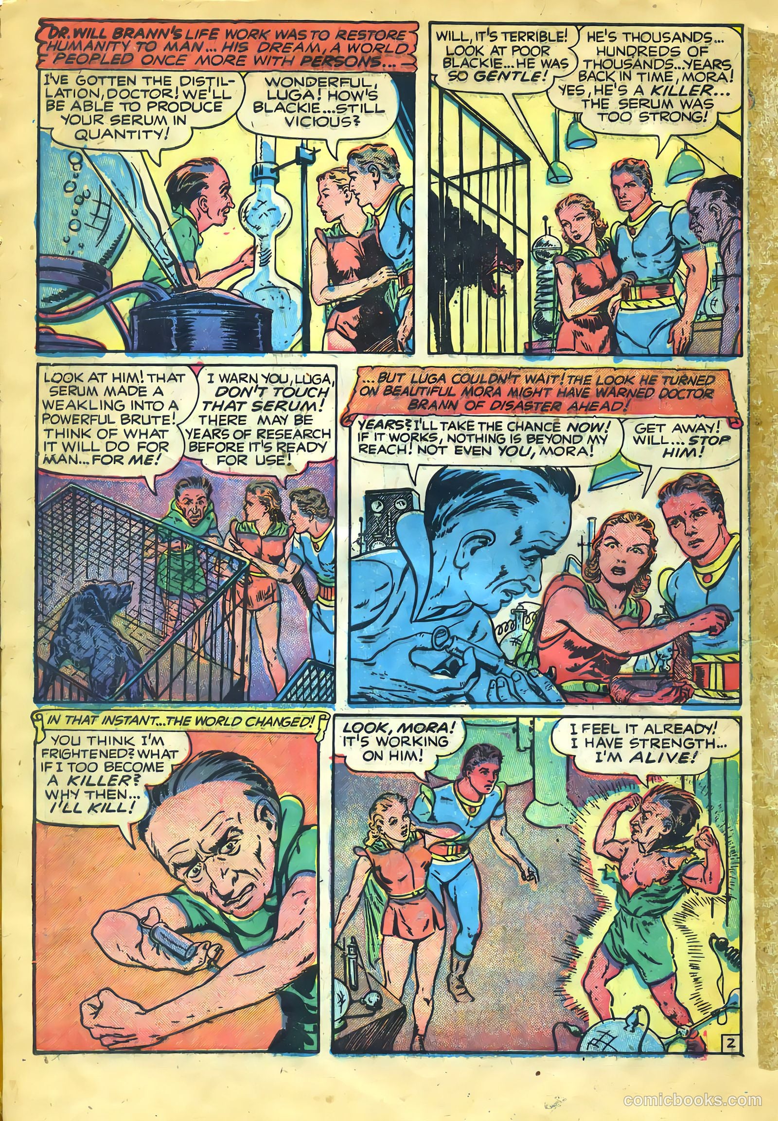 Weird Tales of the Future #2 — page 4 of 36