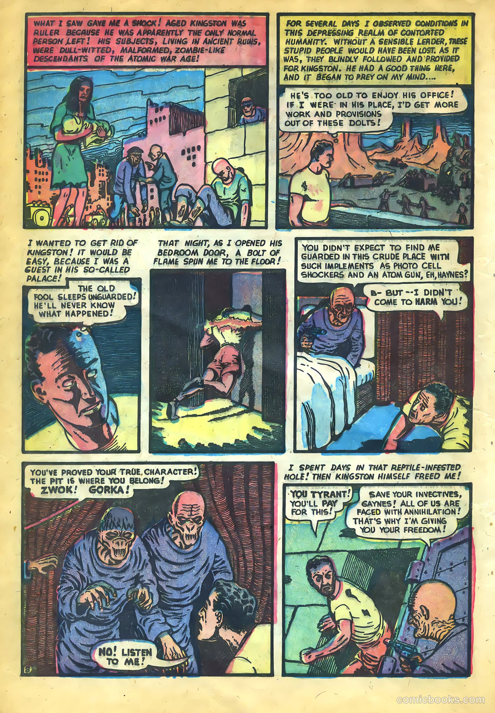 Weird Tales of the Future #2 — page 12 of 36