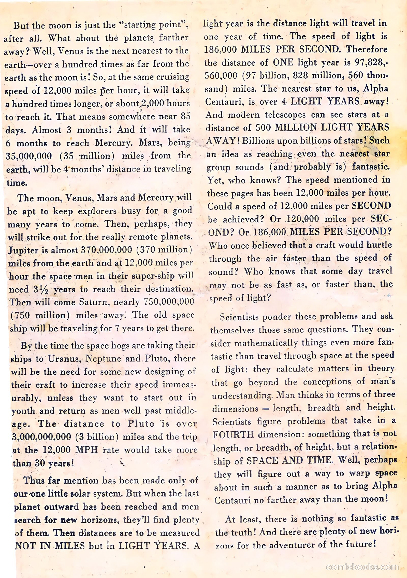 Weird Tales of the Future #3 — page 22 of 37