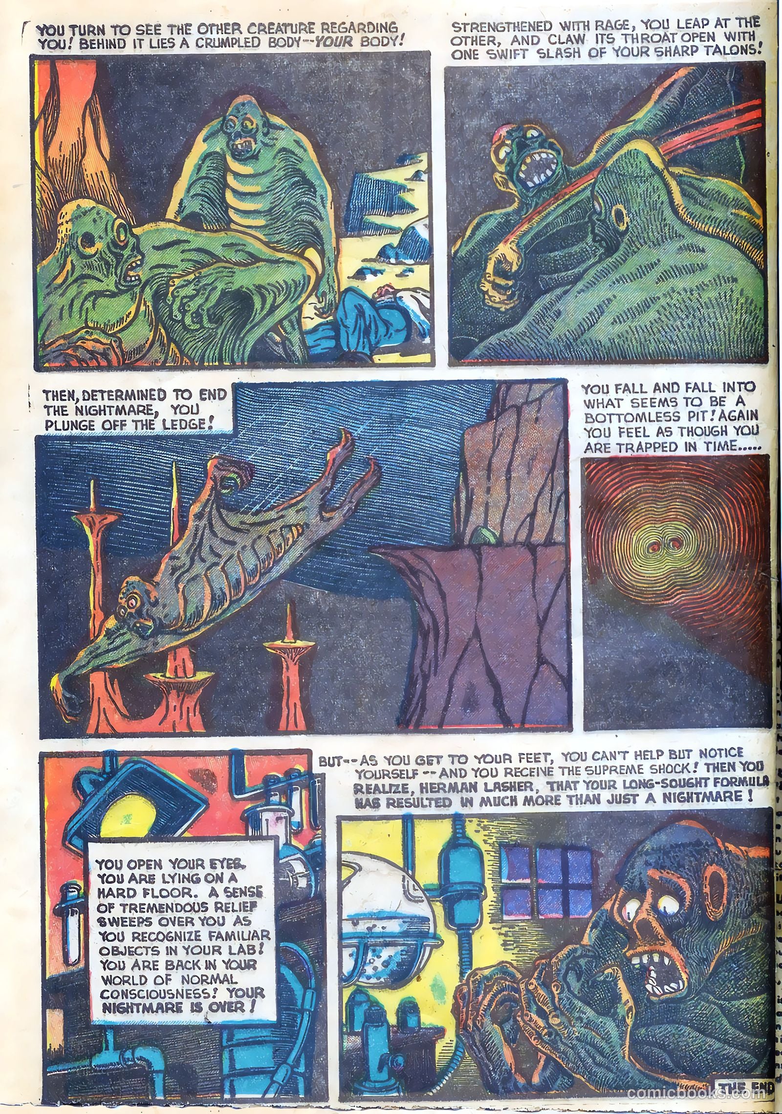 Weird Tales of the Future #3 — page 32 of 37