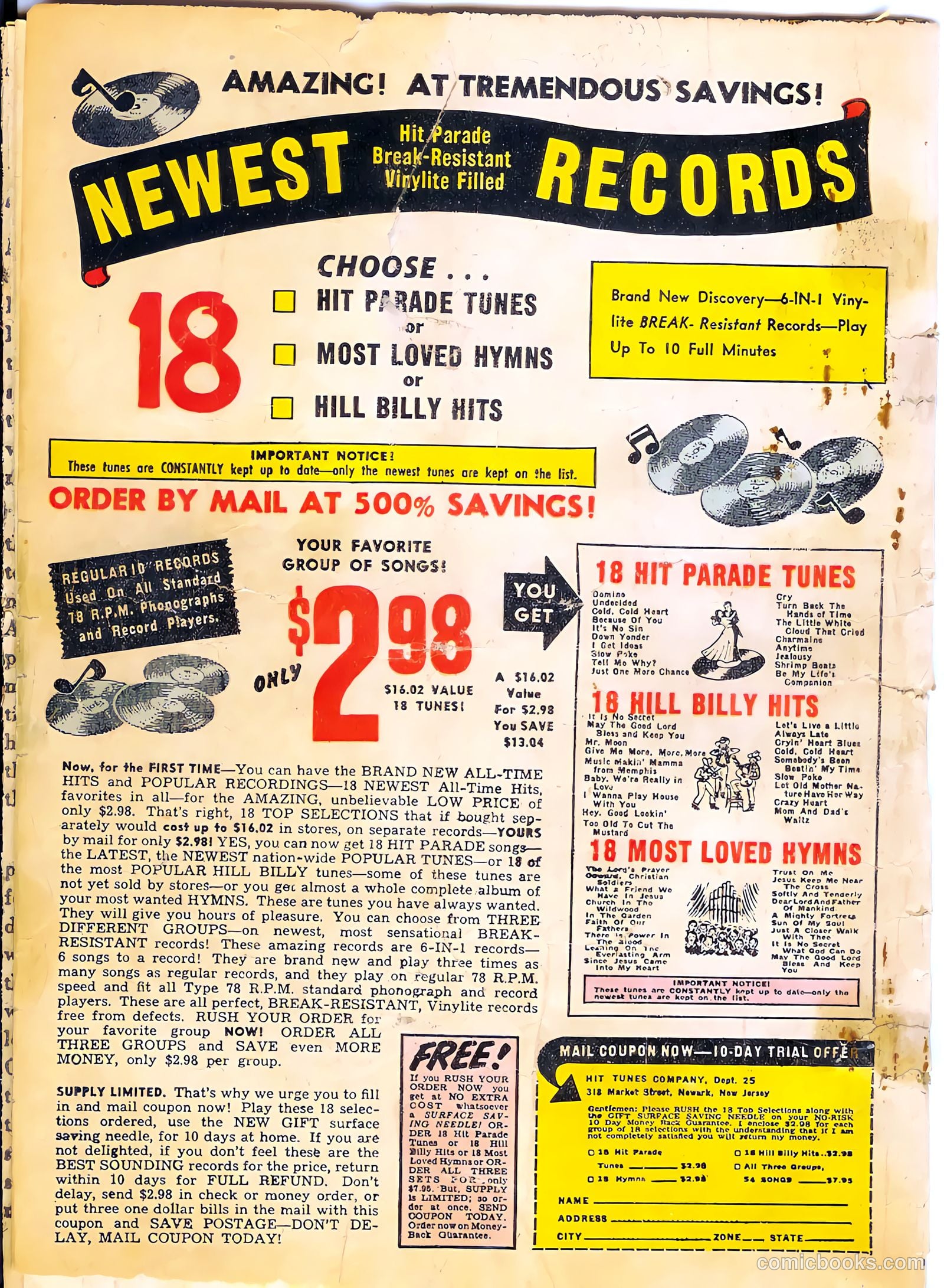 Weird Tales of the Future #3 — page 36 of 37