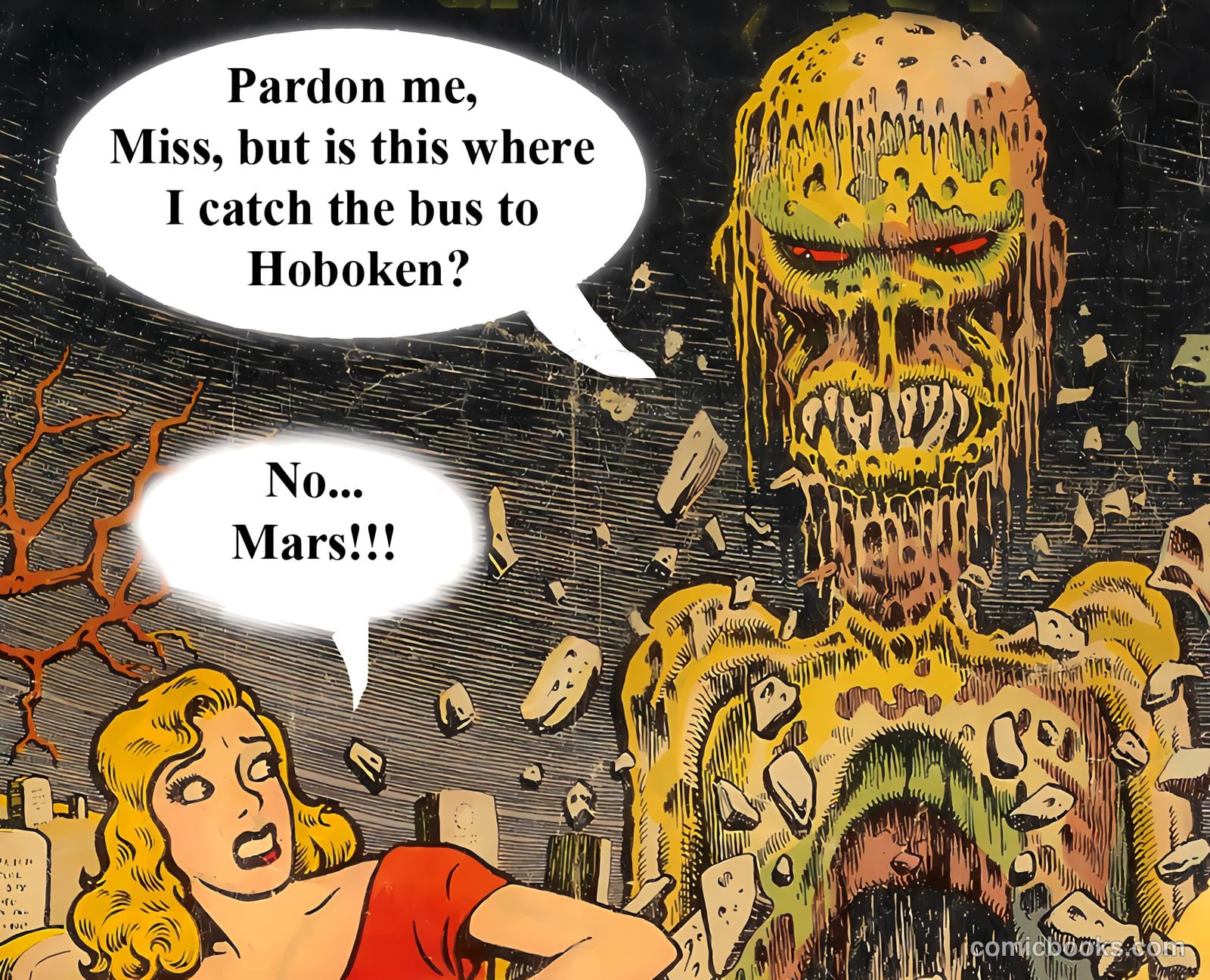 Weird Tales of the Future #3 — page 37 of 37