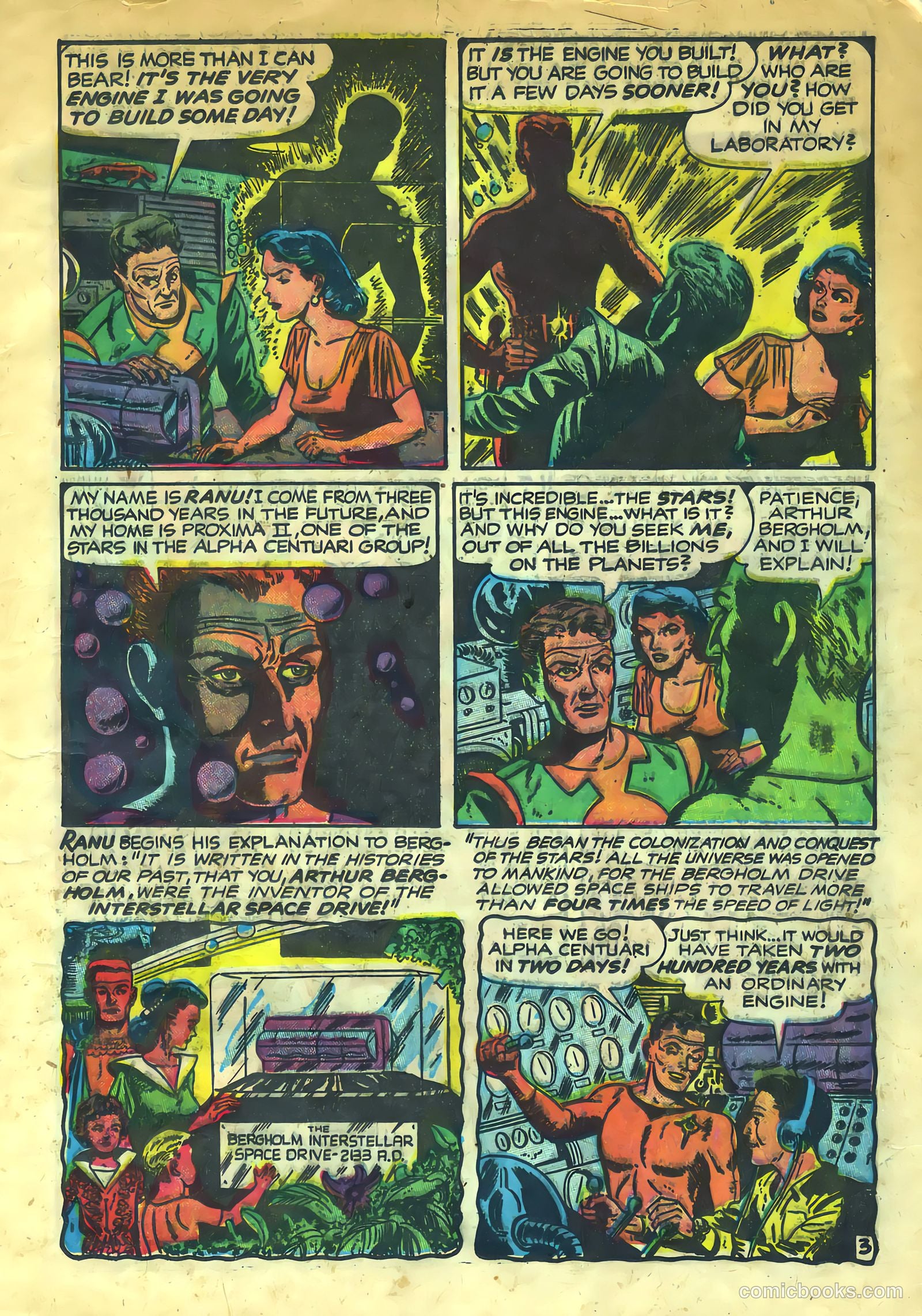 Weird Tales of the Future #4 — page 13 of 36