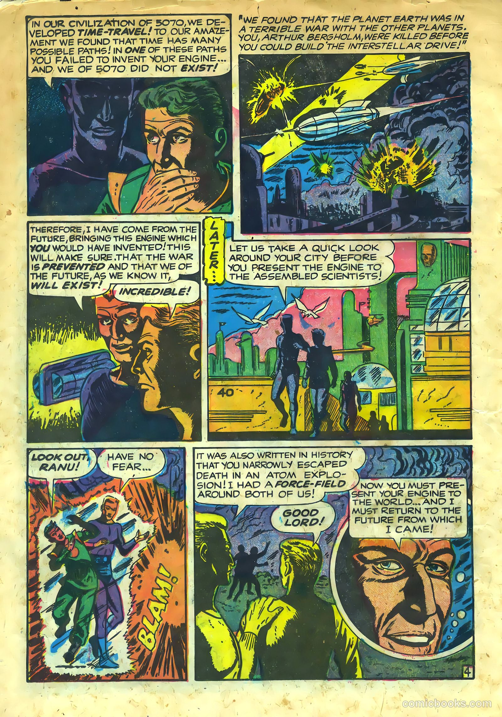 Weird Tales of the Future #4 — page 14 of 36
