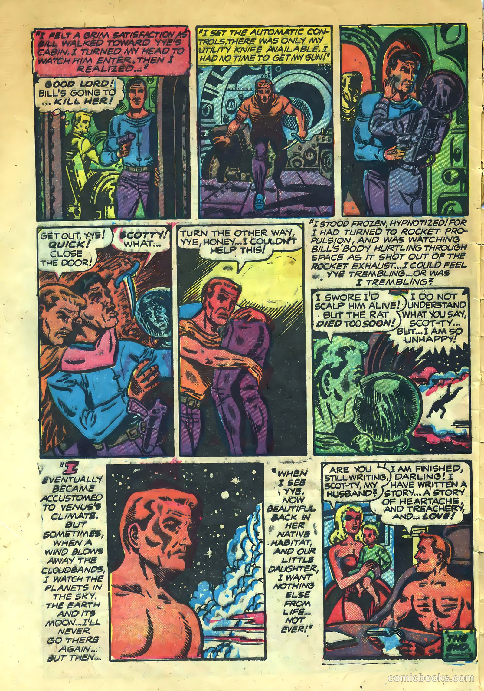 Weird Tales of the Future #4 — page 32 of 36