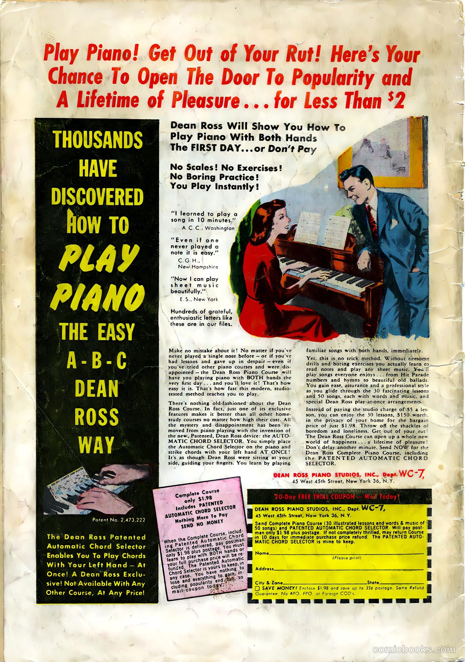 Weird Tales of the Future #4 — page 36 of 36